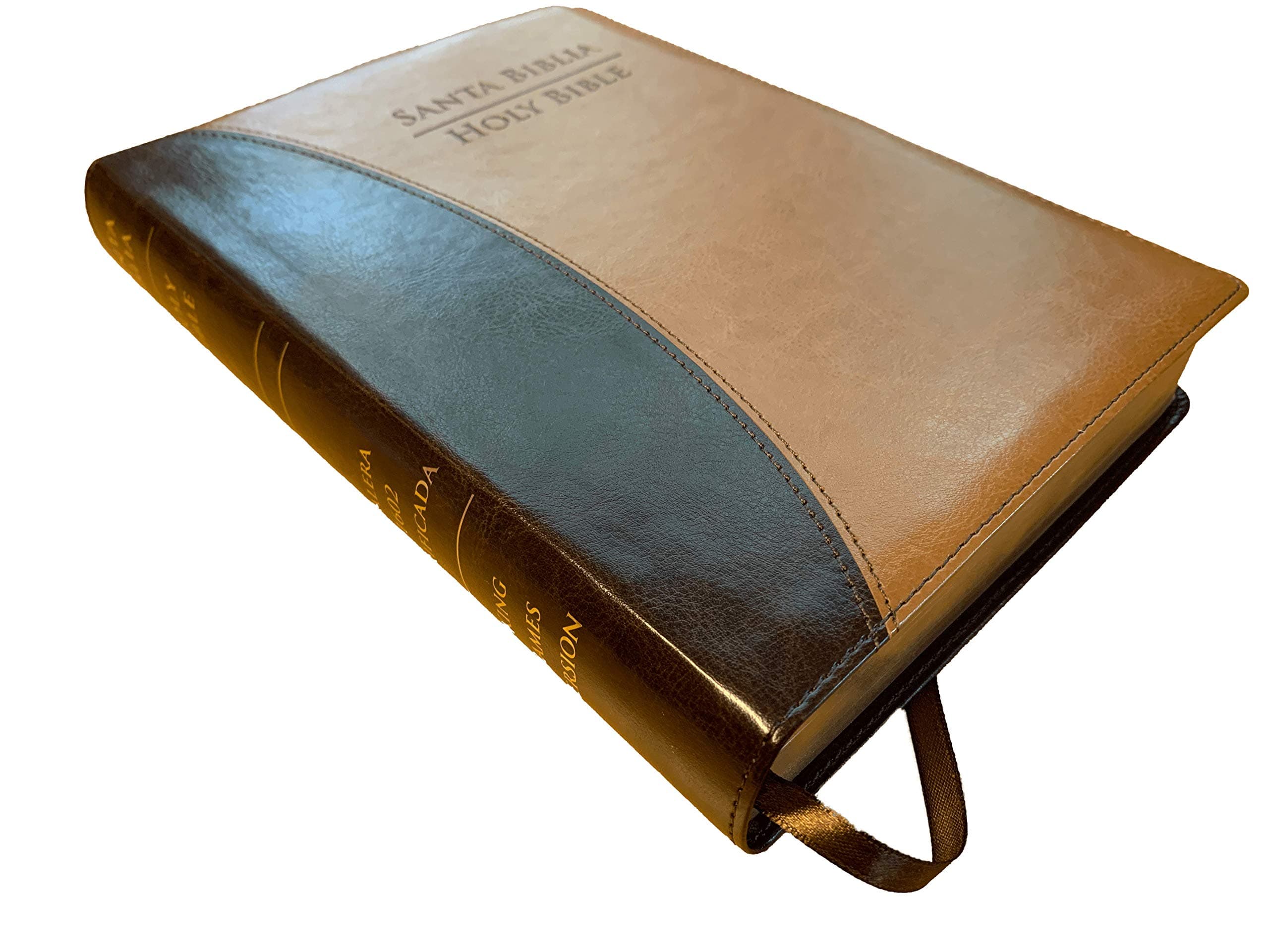 Bilingual Duotone Bible (KJV-Valera 1602 Purified) / Biblia Bilingüe Duotono (Valera 1602 Purificada-KJV Imitation Leather – January 1, 2019