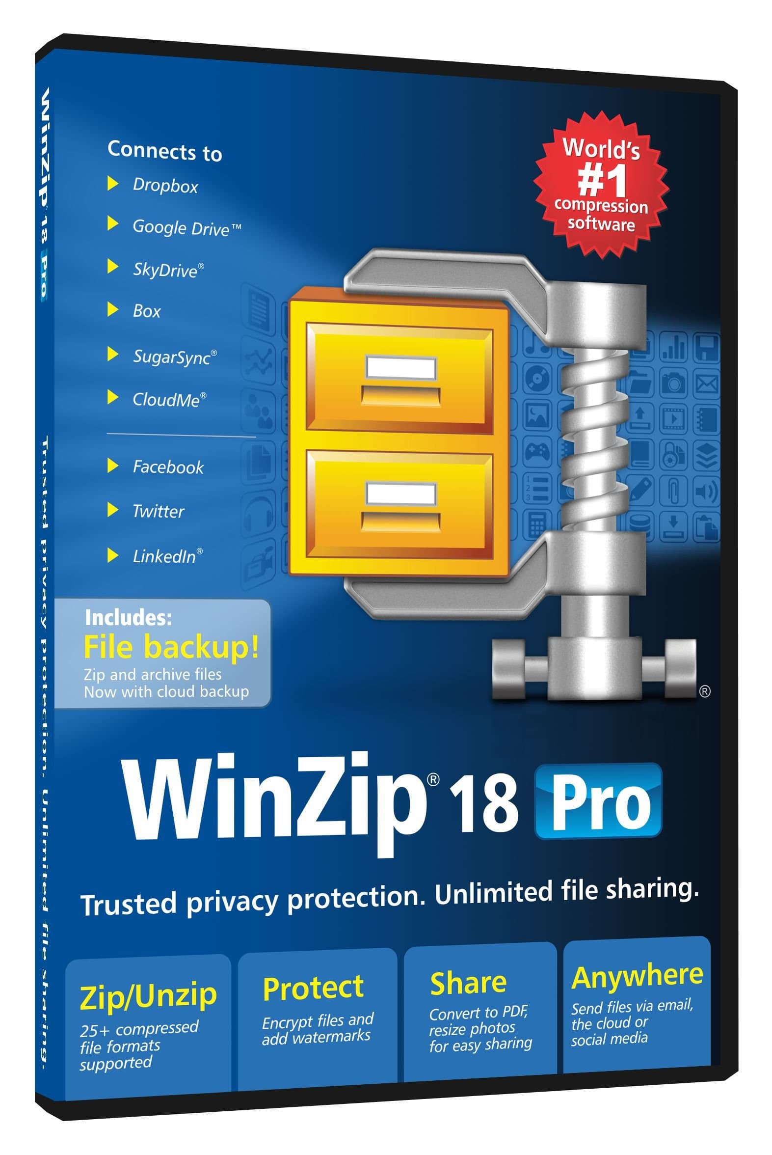 Corel WinZip 18 Pro EN DVD (PC)