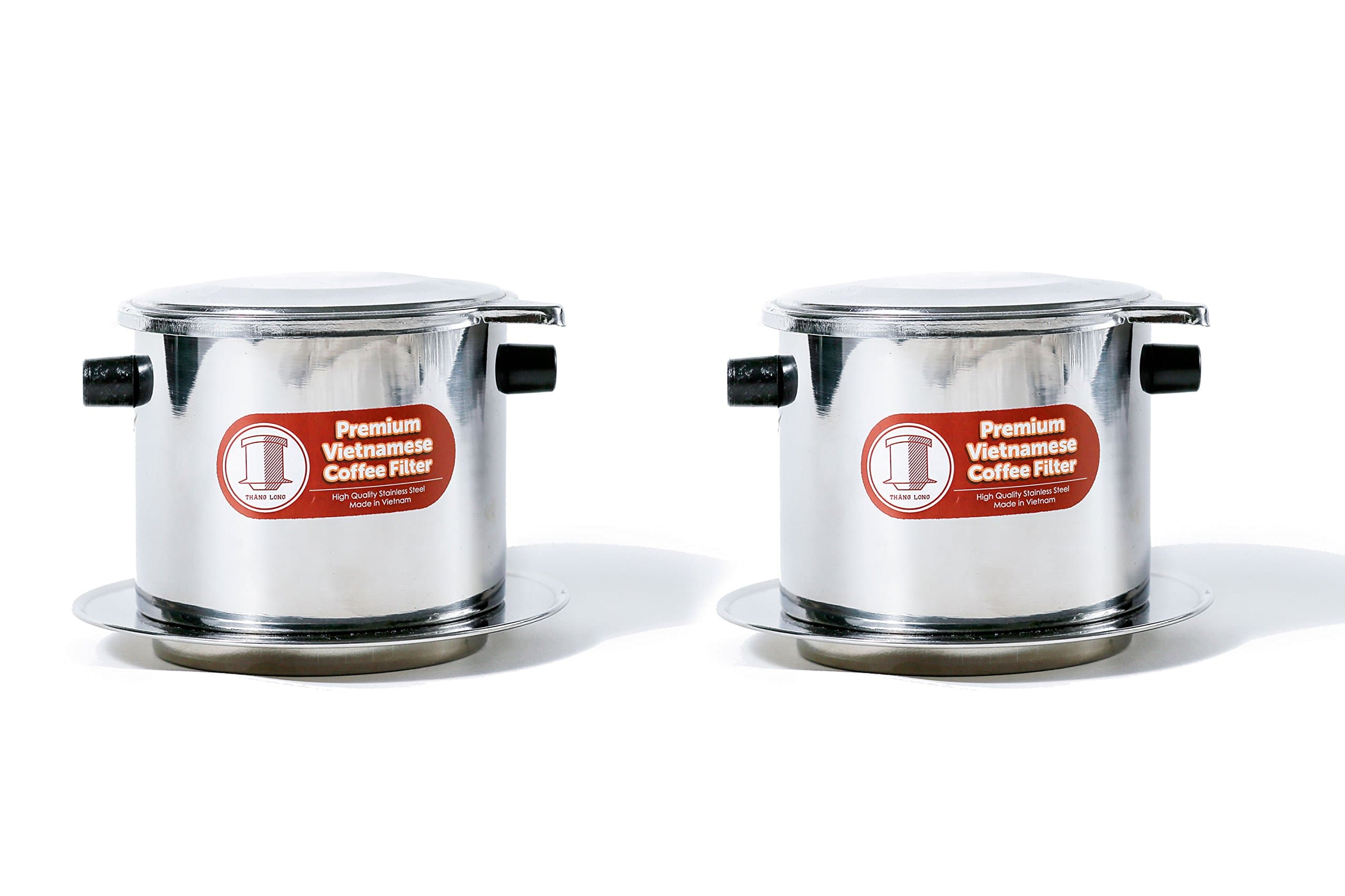 Vietnamese Traditional Coffee Phin Filter. Restaurant Quality (2, X-Large) (in Many Sizes)