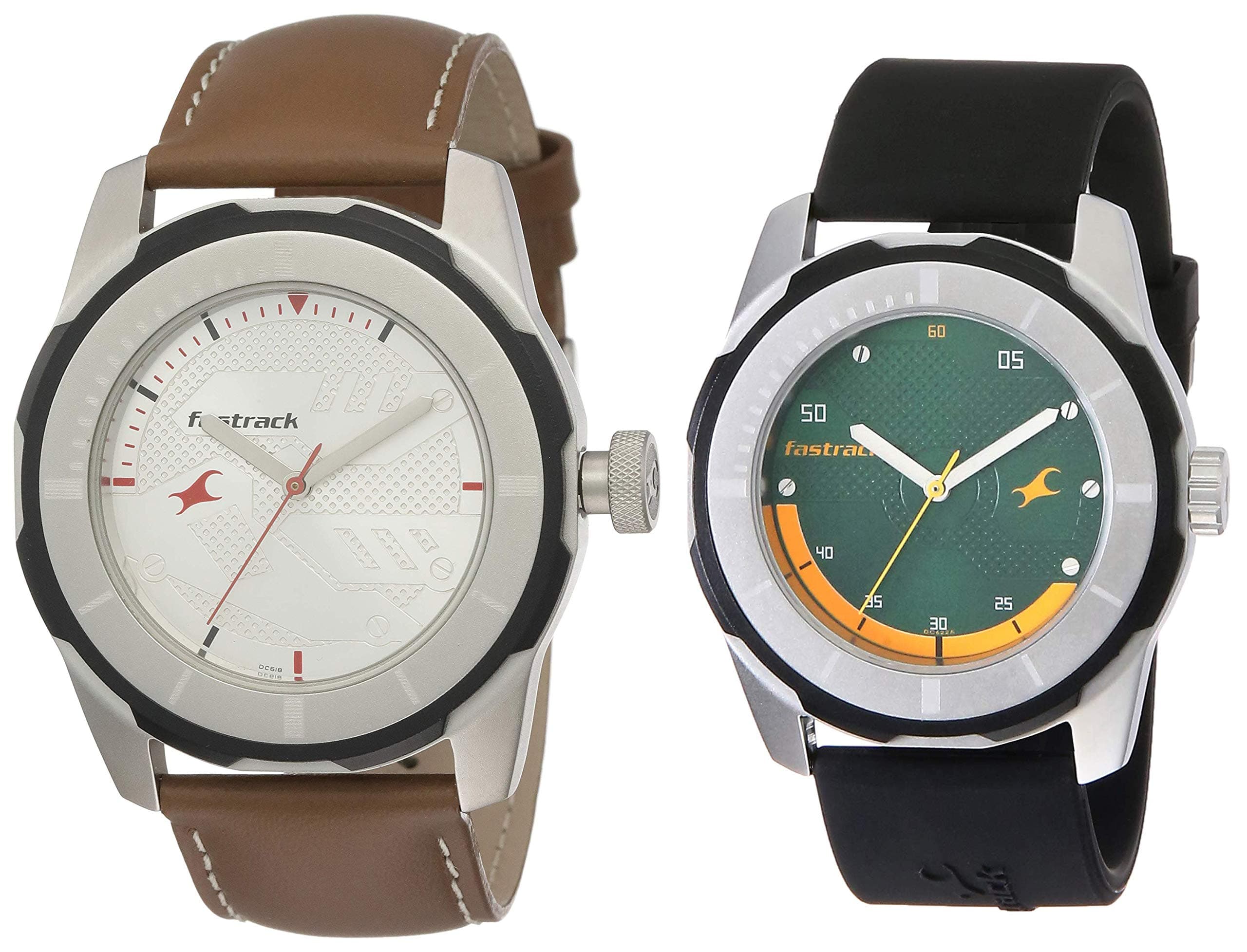 Fastrack Casual Analog Couple'S Watches - Nk3099Sl01,Nk3099Sp06