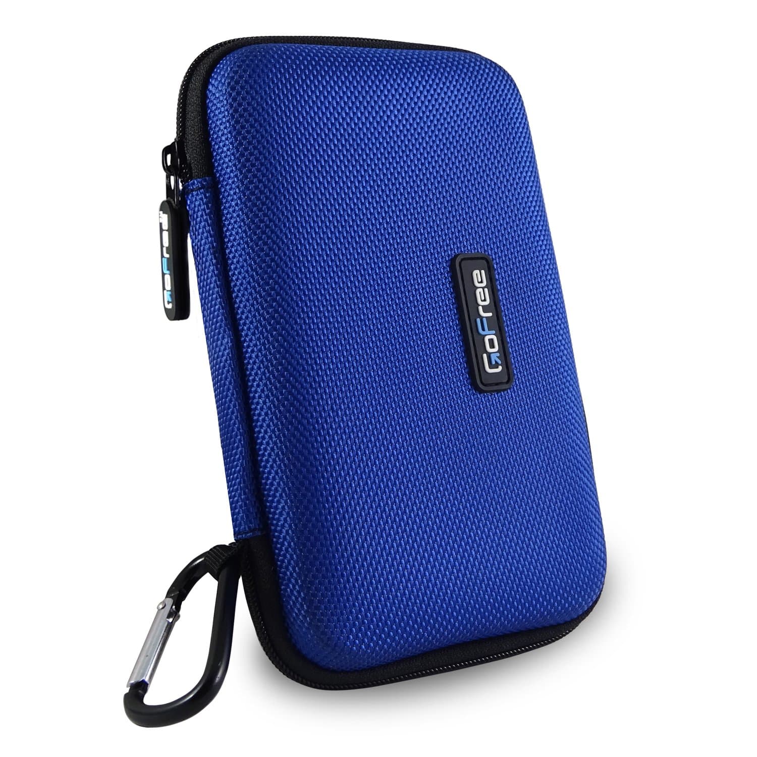 GoFree 1680d Ballistic Nylon Carrying Case for Hard Disk, Azure Blue