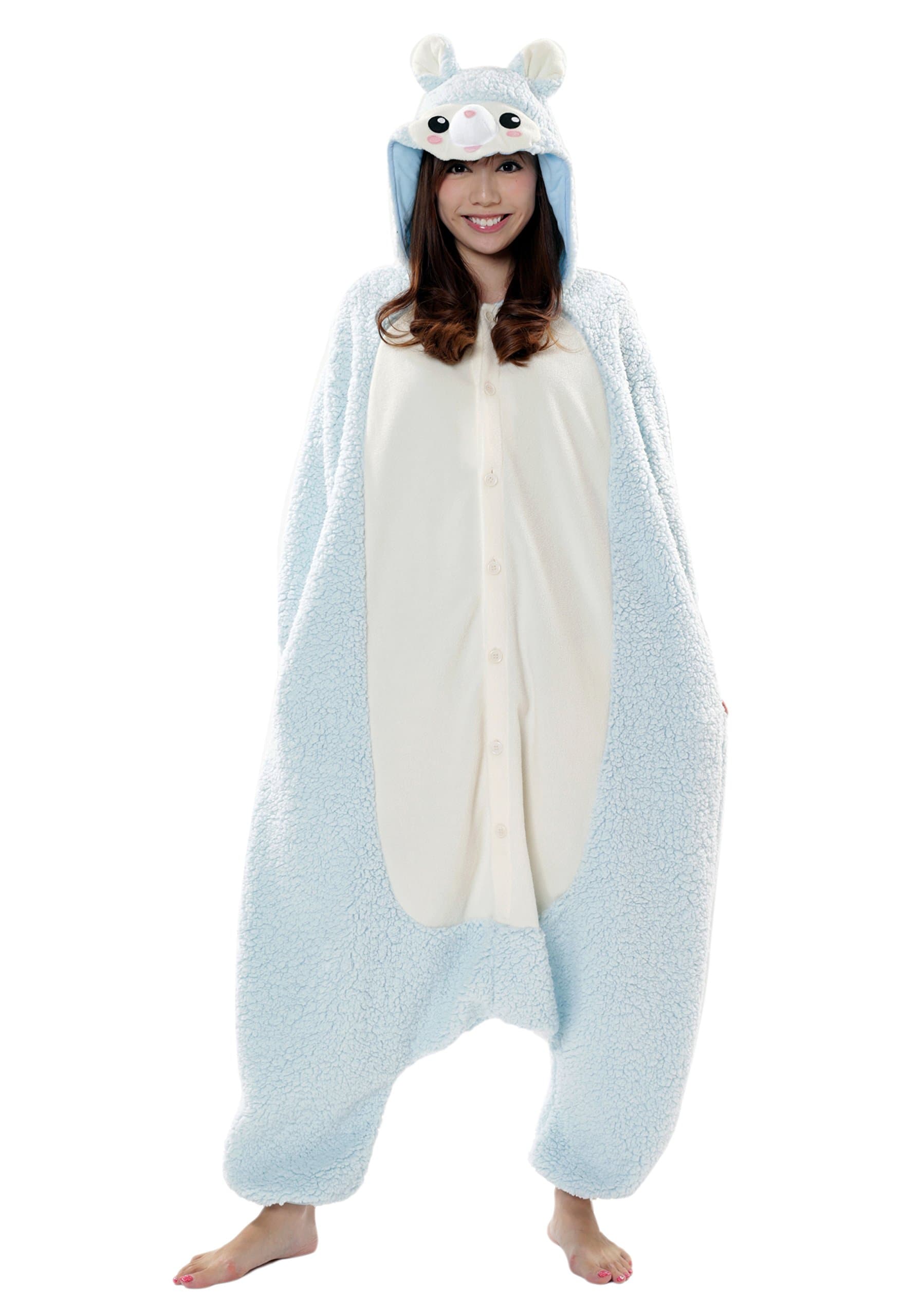 SAZAC Alpaca Kigurumi - Onesie Jumpsuit Halloween Costume