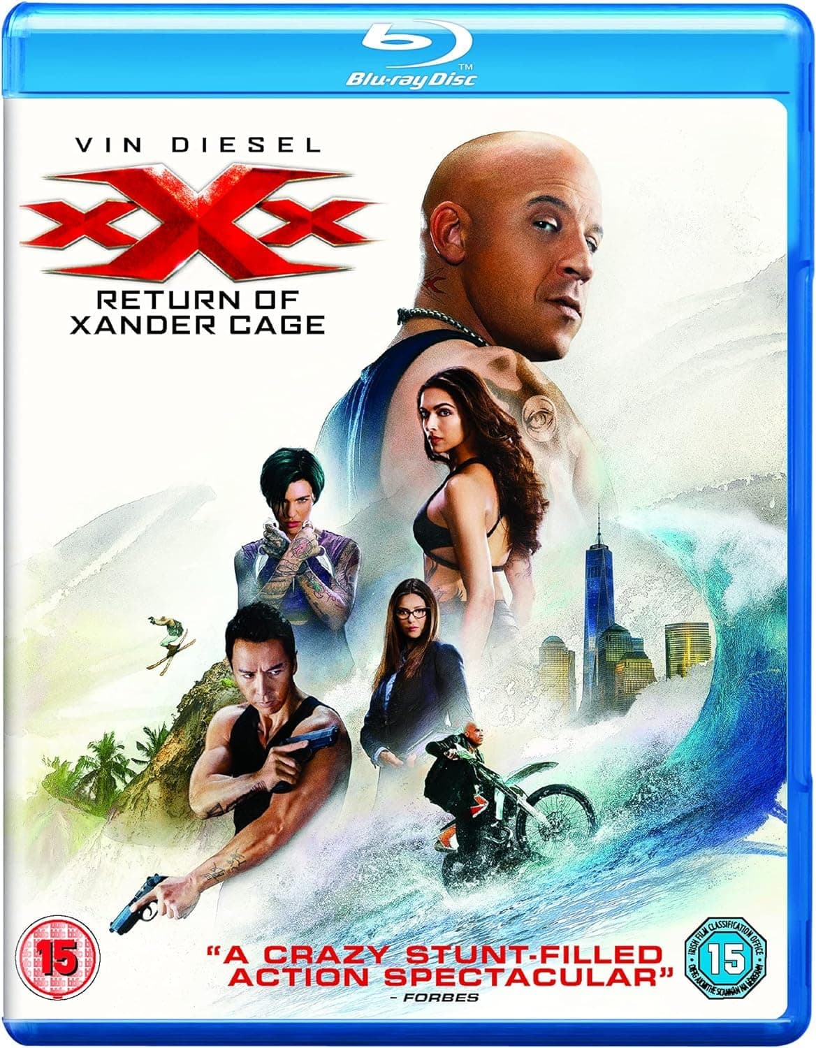 xXx: Return of Xander Cage (Blu-ray + Digital Download) (Uncut | Premium Slipcase Packaging | Region Free Blu-ray | UK Import) - Vin Diesel & Deepika Dapukone