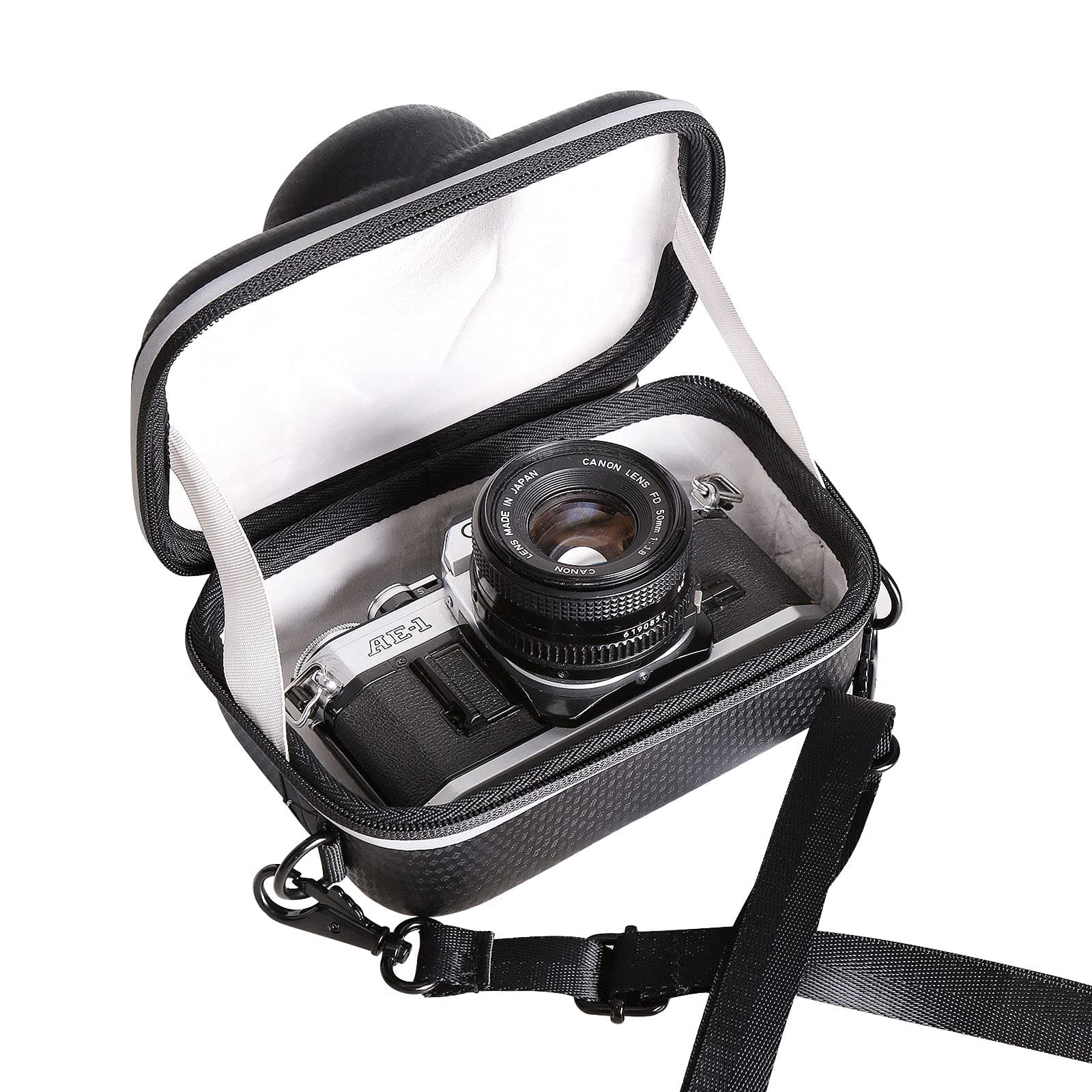 Hard Carrying Case Compatible with Canon AE-1 35mm Film Camera,Case Only