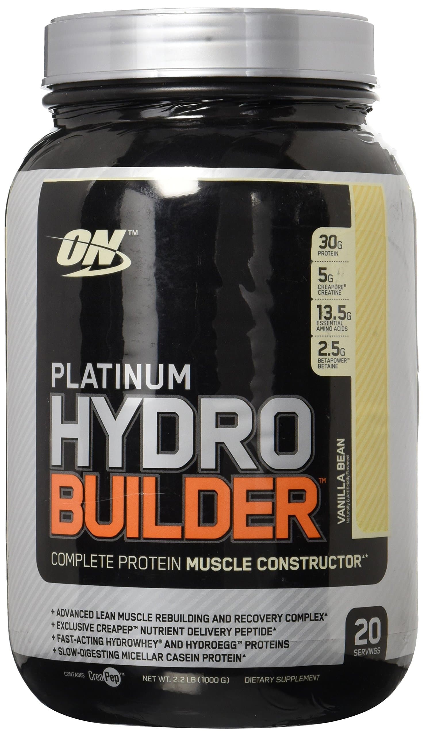 Optimum Nutrition Platinum Hydrobuilder Vanilla 2.20LB