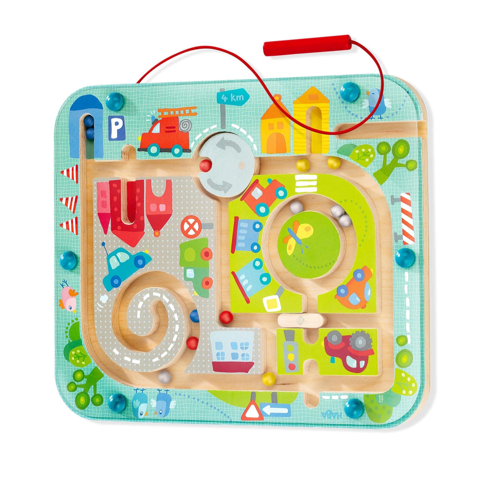Haba 301474 Town Maze Magnetic Game