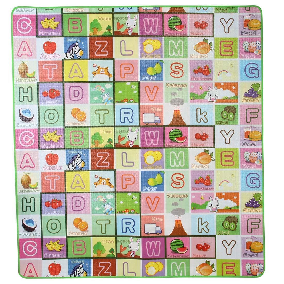 Muren Colorful Large Play mat for Kids(6x5 feet)