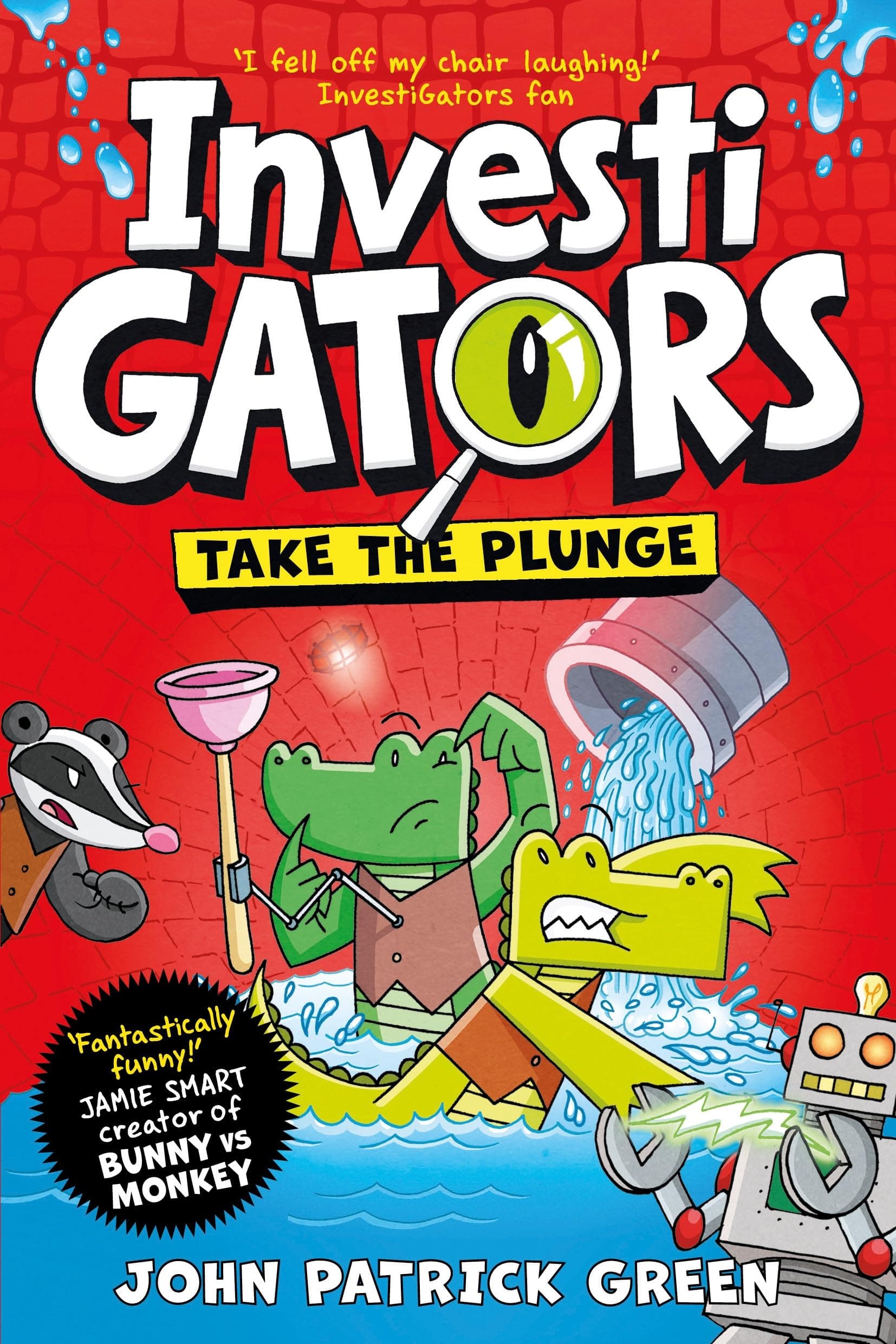 Investigators: Take the Plunge: A Laugh-Out-Loud Comic Book Adventure! (InvestiGators!) Paperback – September 16, 2021