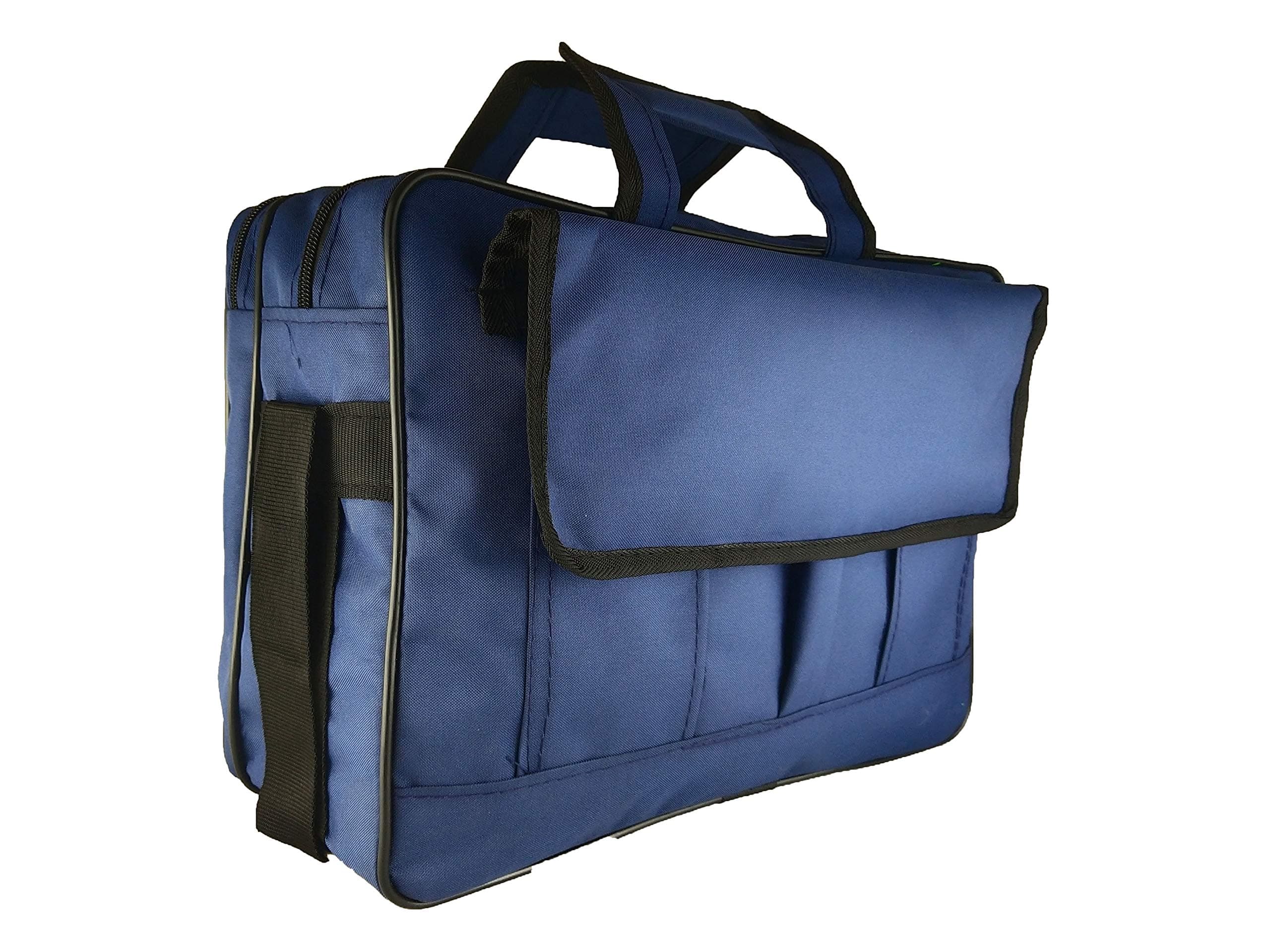 TanishkaPolyester Messenger 13 L Multipurpose Bag Backpack (Blue, Medium)