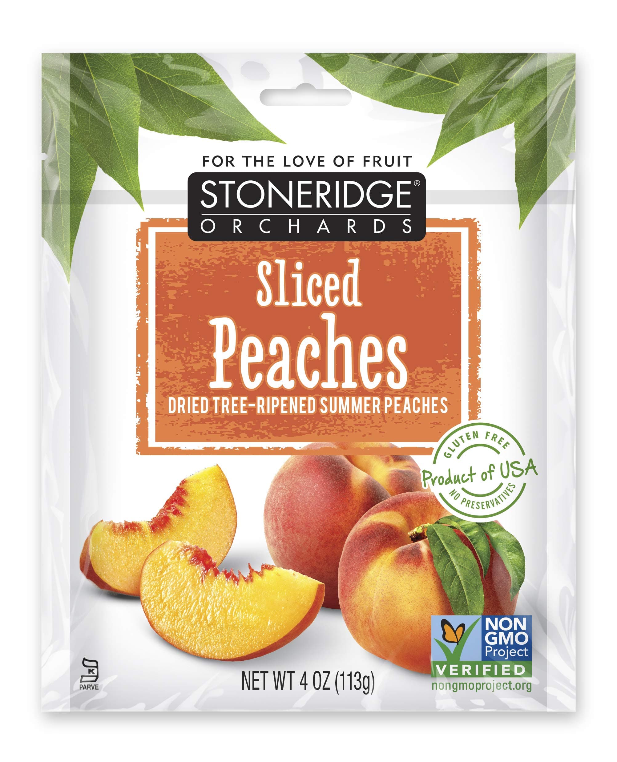 Stoneridge Orchards Sliced Peaches 4 oz (6 Pack)