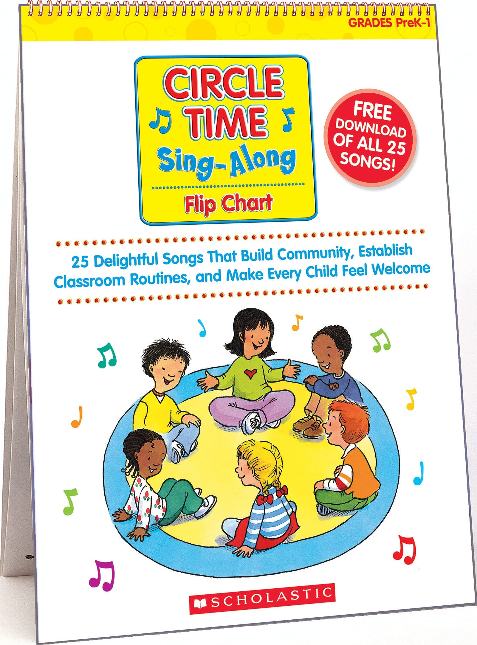 Sing-Along Flip Chart and CD: Circle Time