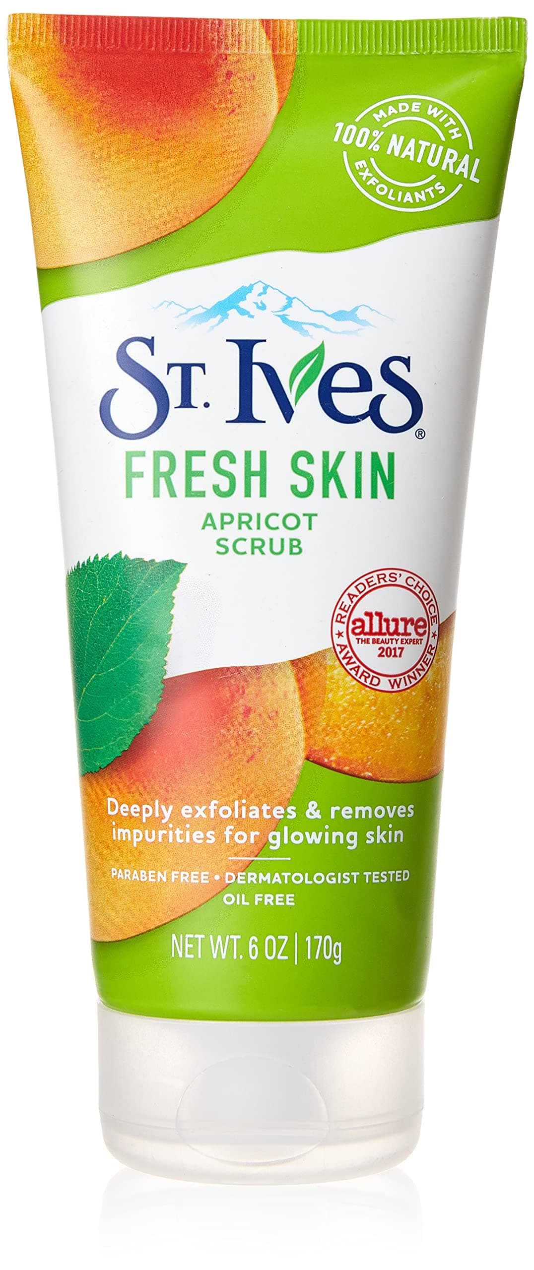 Face Scrub Apricot 6 oz(Pack of 4)