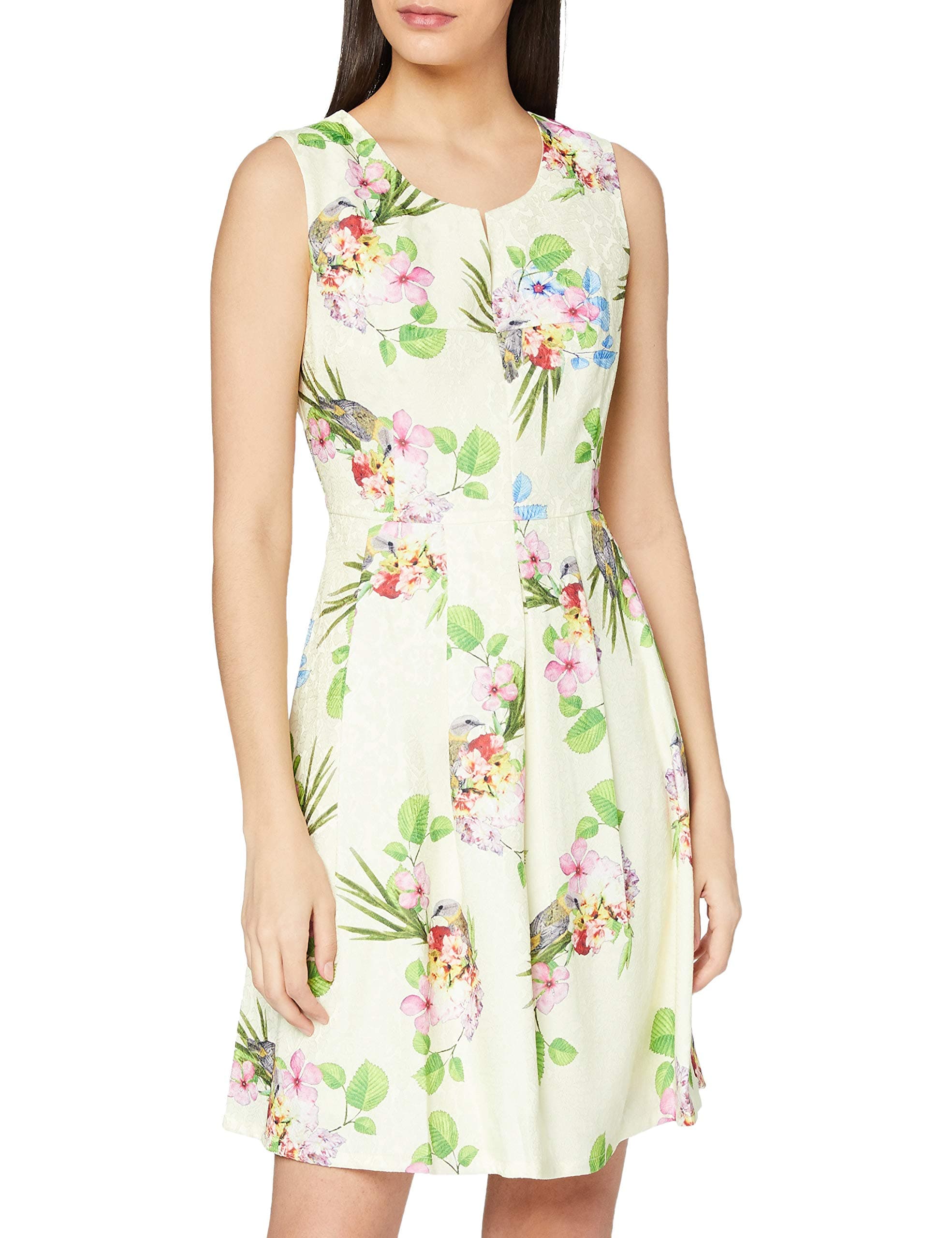 Almost Famous Women's V-Neck Garden Party Dress