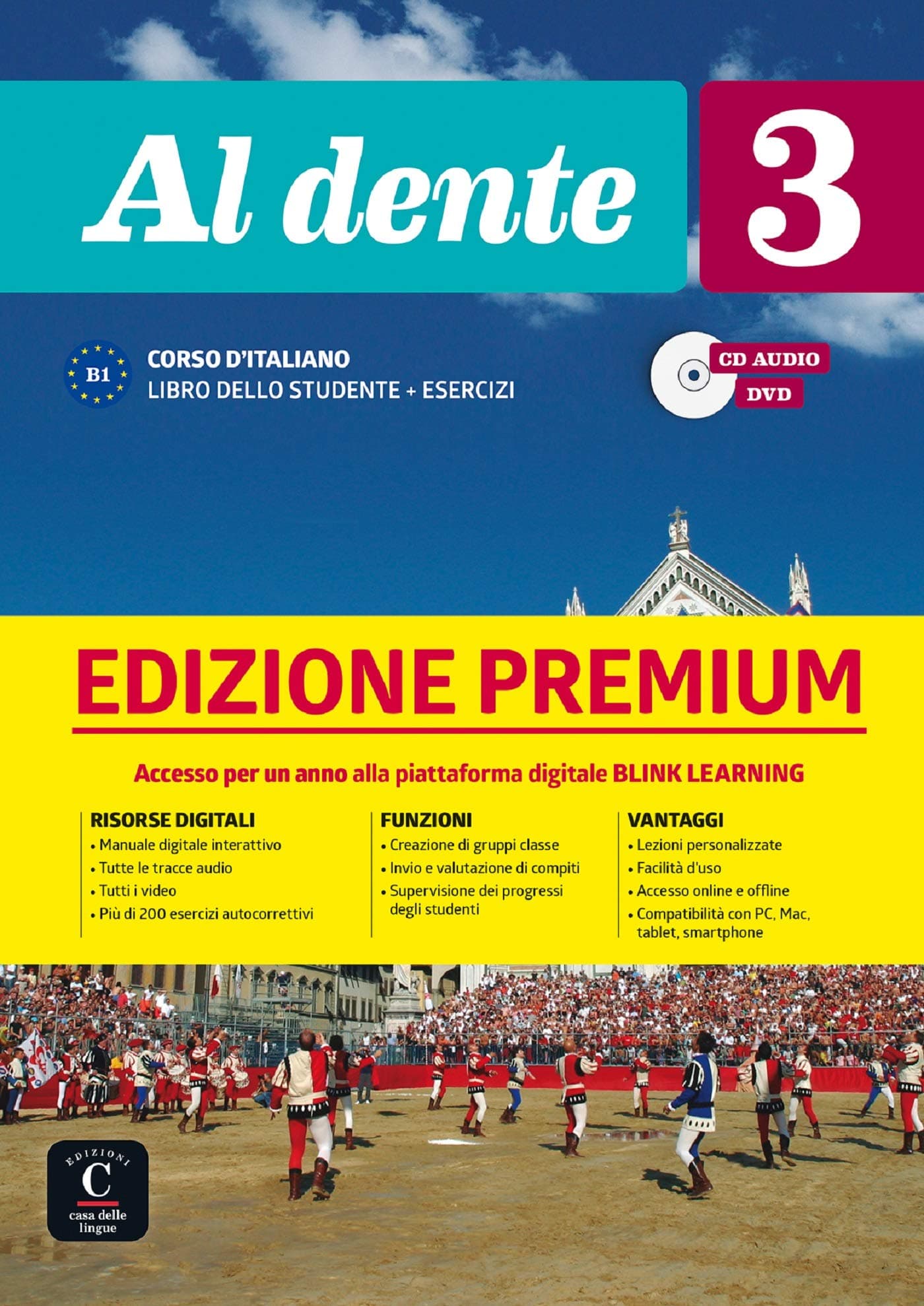 Al dente 3 - Premium Libro dello studente + esercizi. Online audio + video. B1: Libro dello studente + Esercizi 3 EDIZIONE PREMIUM