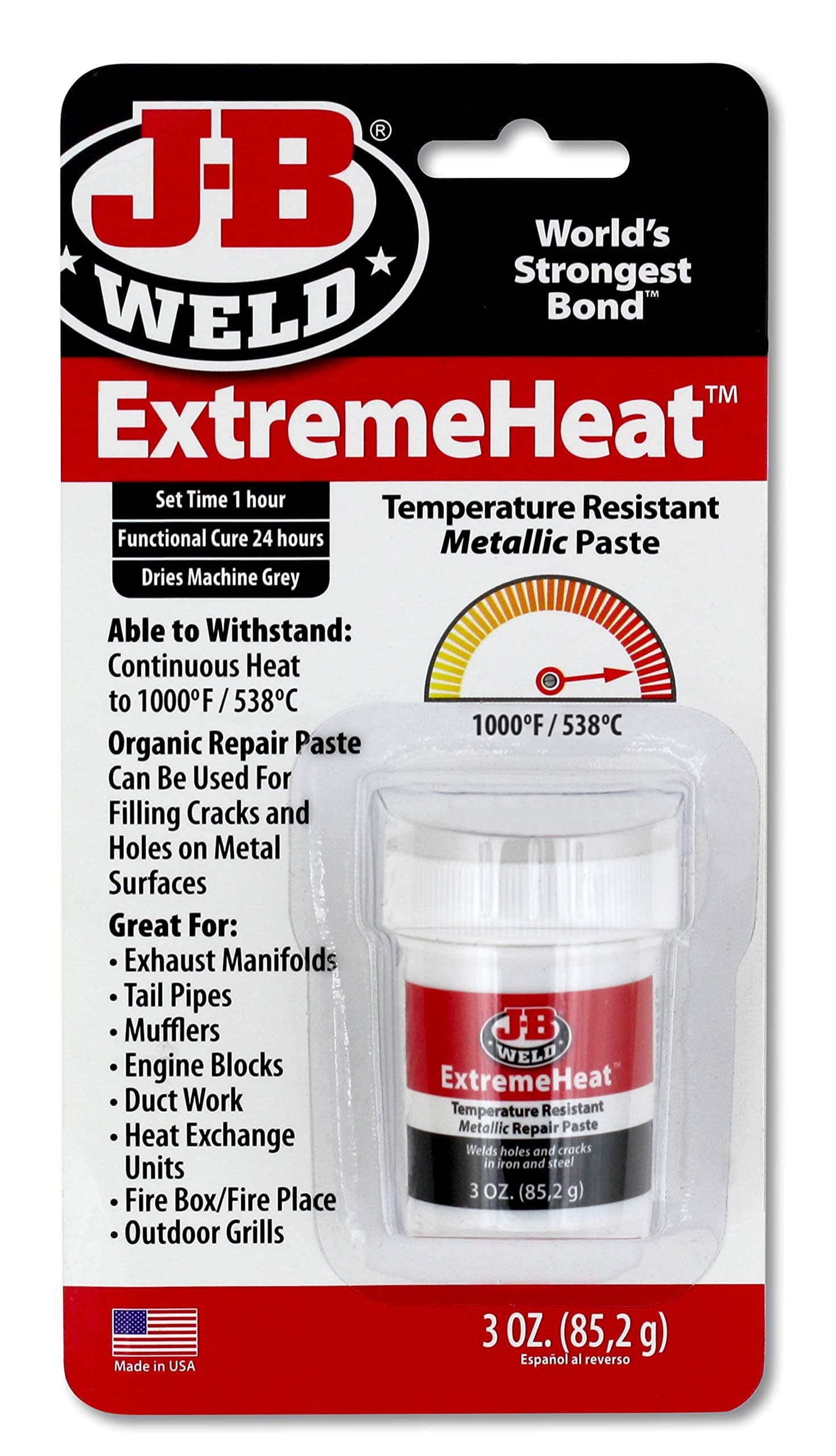 37901 6 Pack 3 oz. Extreme Heat Temperature Resistant Metallic Paste