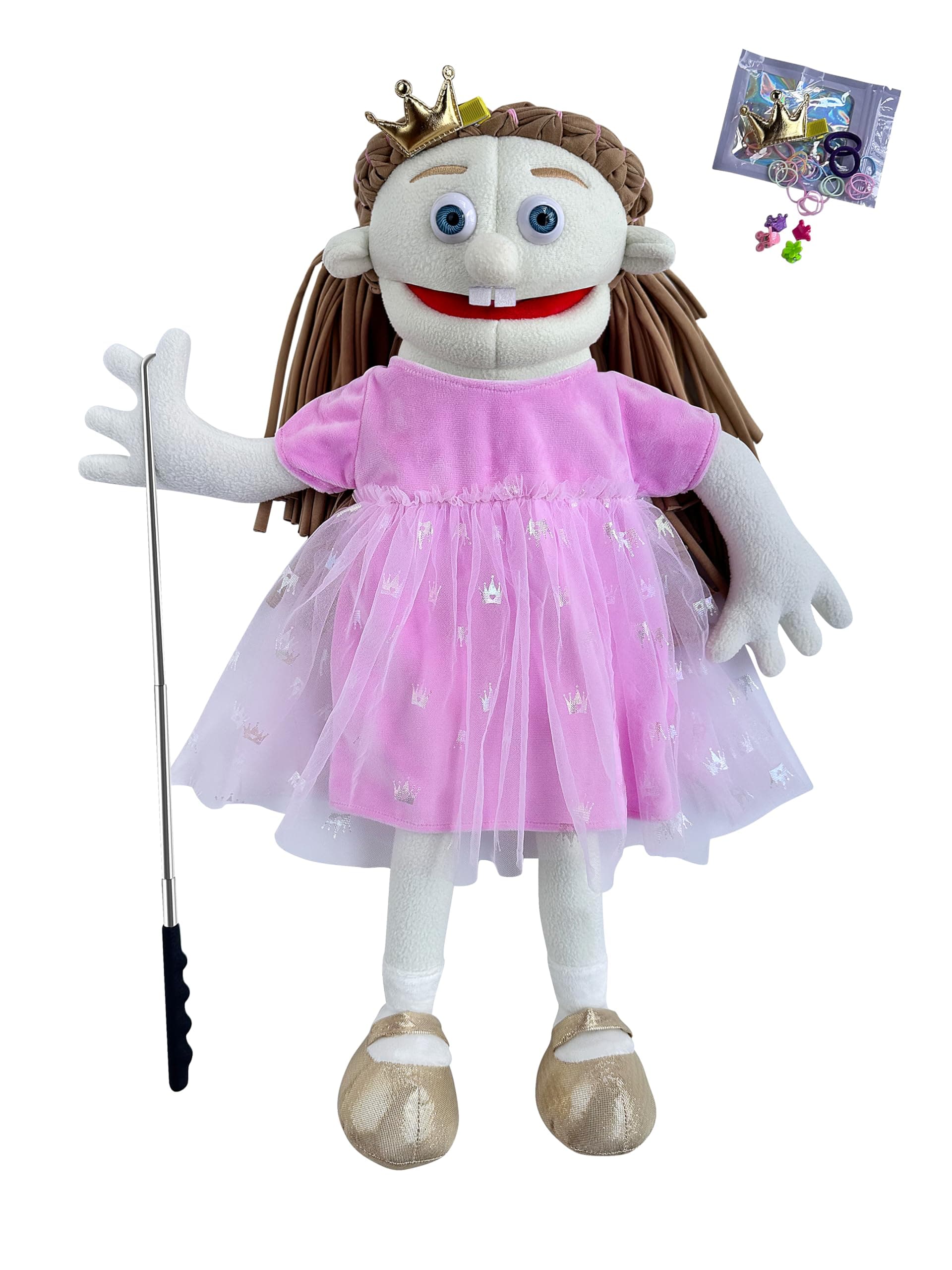 Rodayna 25", Girl, Full Body, Ventriloquist Style Puppet,Hand Puppet……
