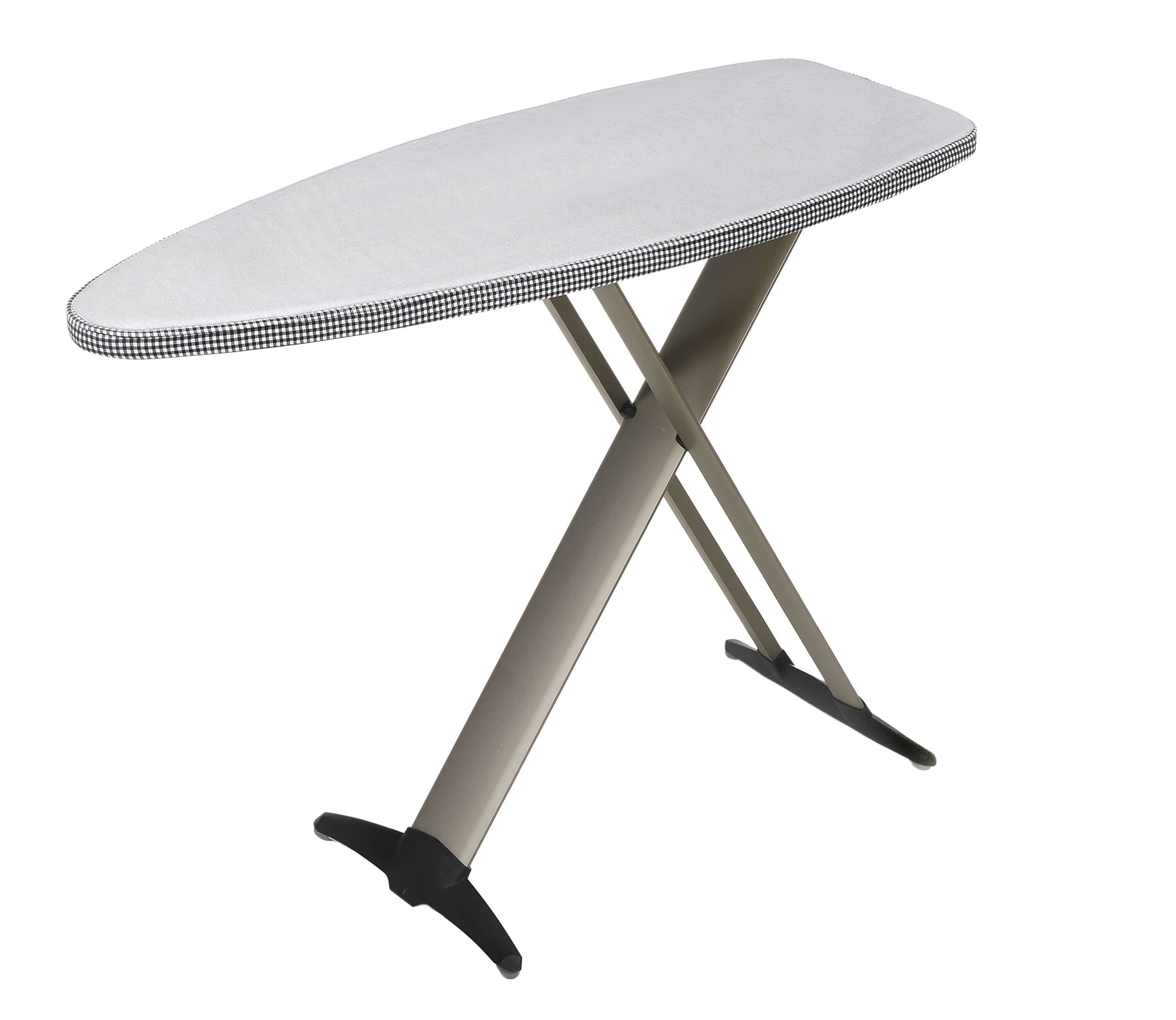 Mabi 2144 - New Ironing Board Mabi Alu 1000 - Surface 130 x 47 Centimeter - Incl. Double-Coated Kettler Aluminium Cover and Freely Selectable Iron Rest Pad