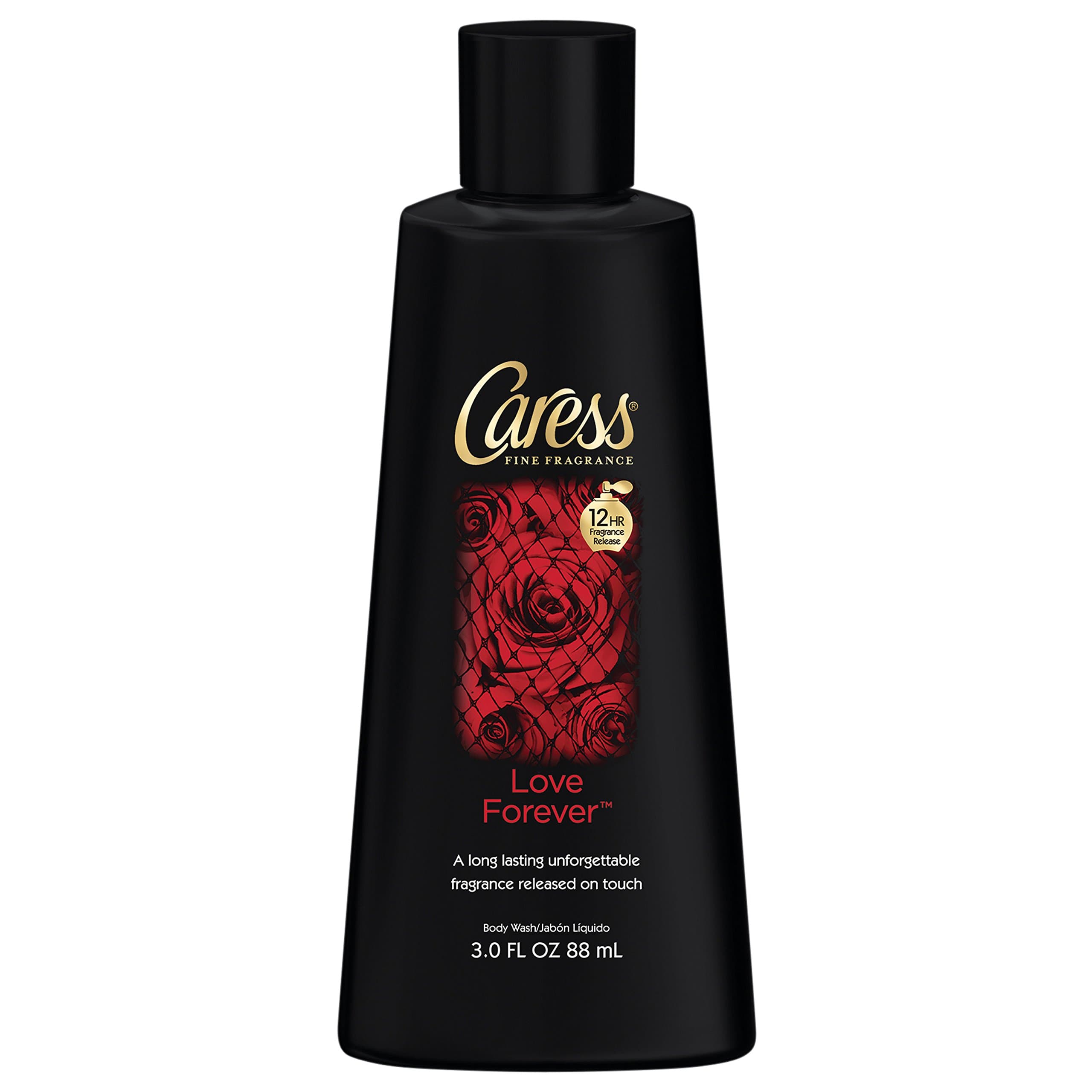 CaressBody Wash, Love Forever, Travel Size 3 Oz.