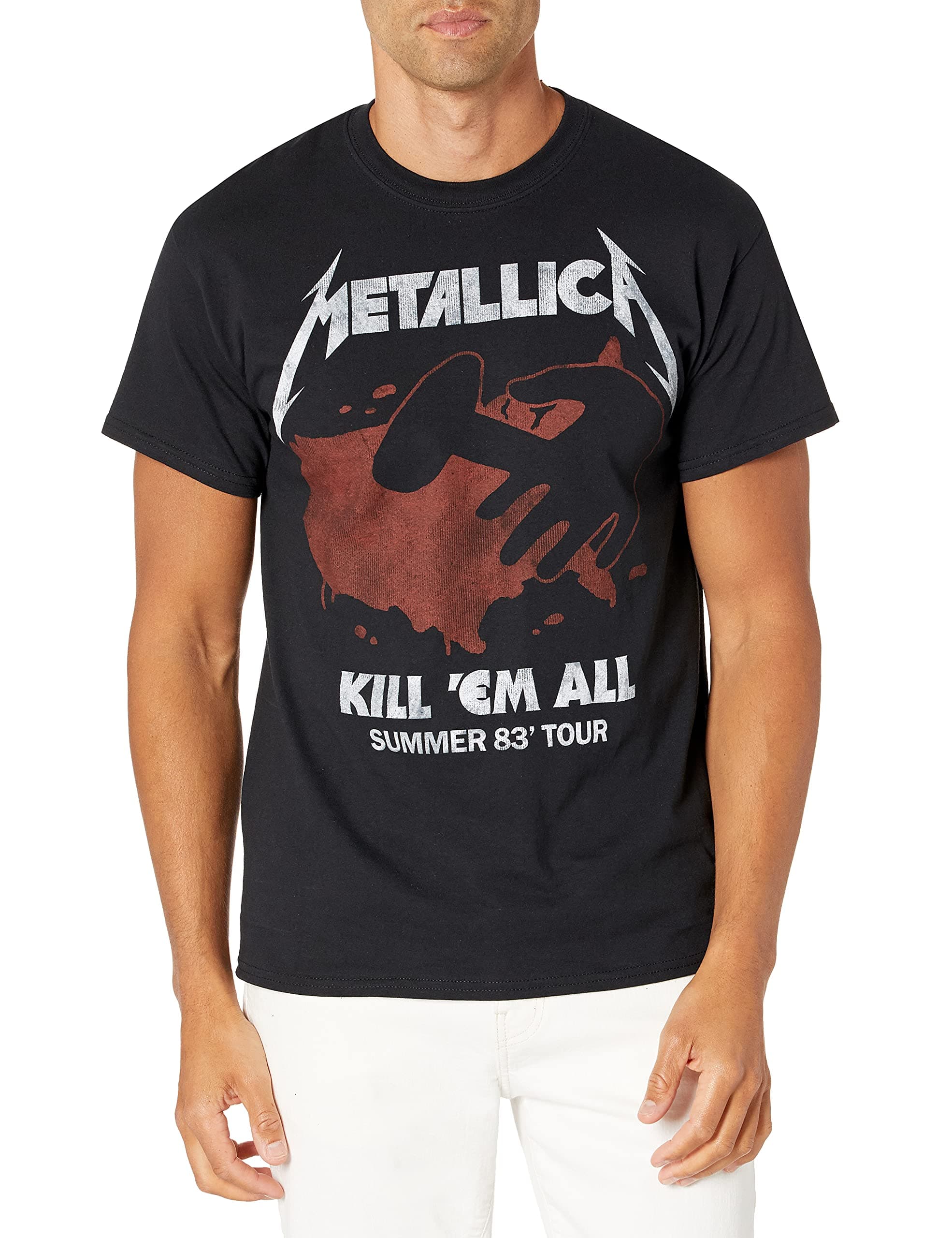 Bravado Men's Metallica Kill 'Em All Tour T-Shirt