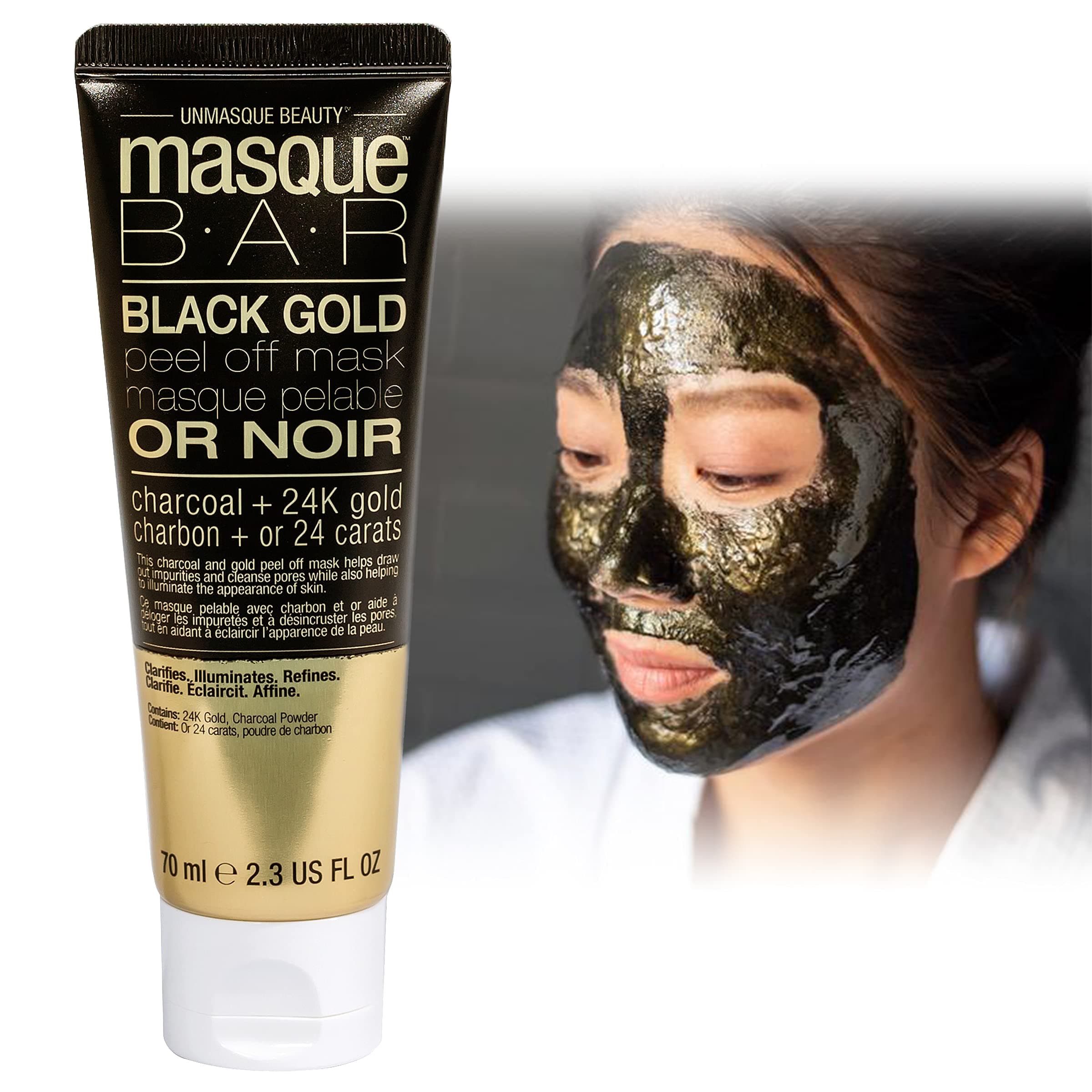 Masque Bar Black Gold Peel Off - Tube