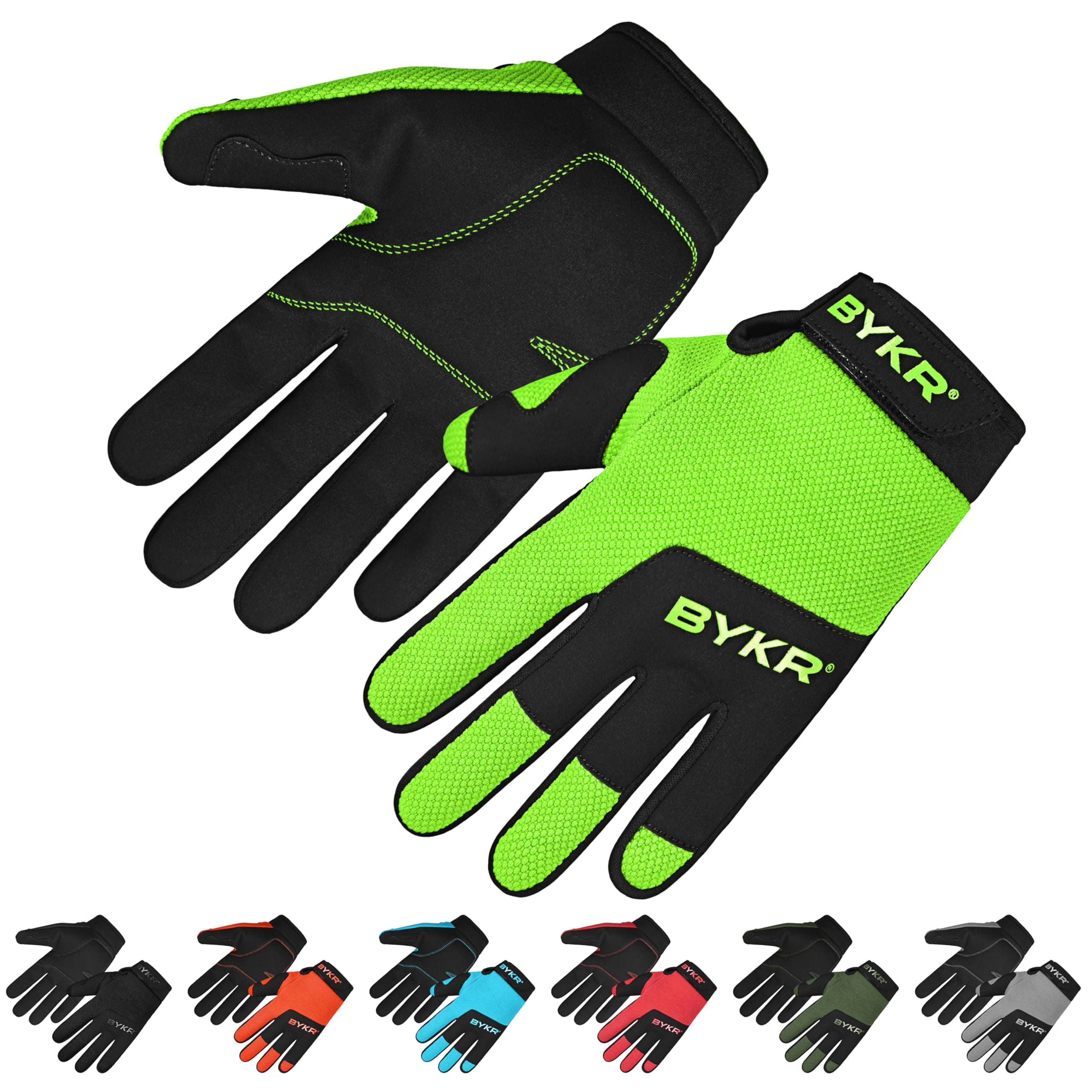 BYKR All-Weather Motorcycle Gloves for Men & Women – Protection for Dirt Bike, BMX, MX, and ATV Riding