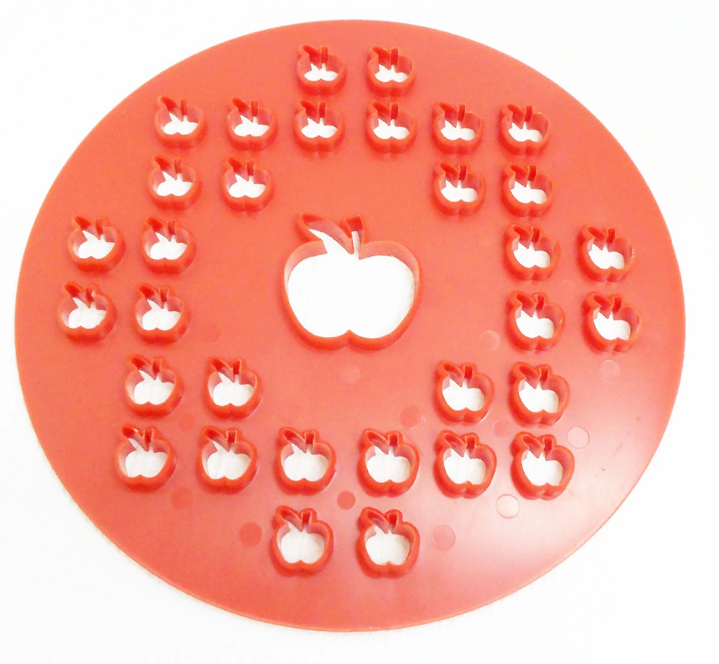 Apple Pattern Pie Topper