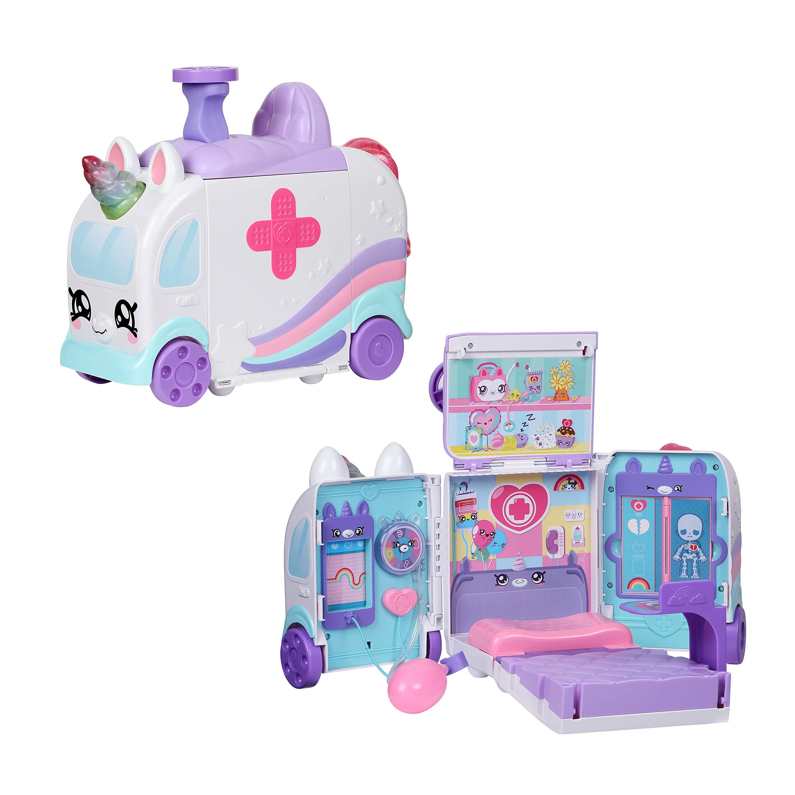 KINDI KIDS S3 AMBULANCE PLAYSET - KINDI FUN UNICORN AMBLNC
