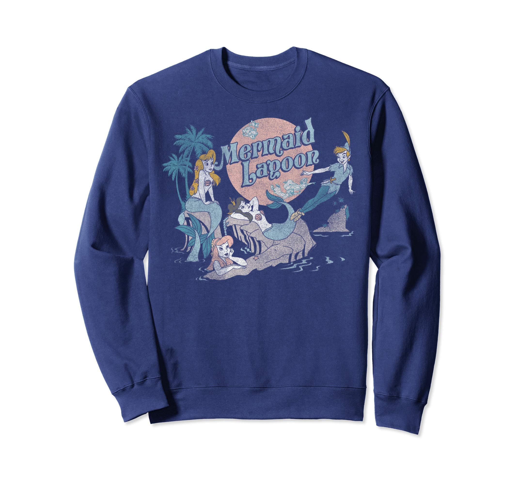 DisneyPeter Pan Mermaid Lagoon Group Shot Sweatshirt
