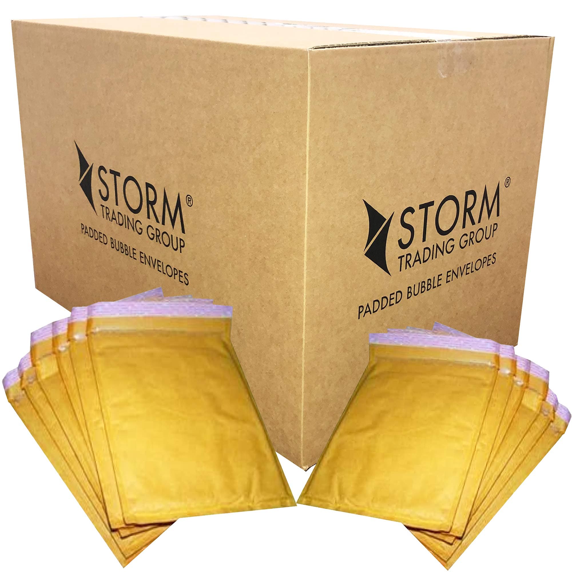 HeaBoom 50 Gold Padded Bubble Envelopes 240x320mm A4 STG 7