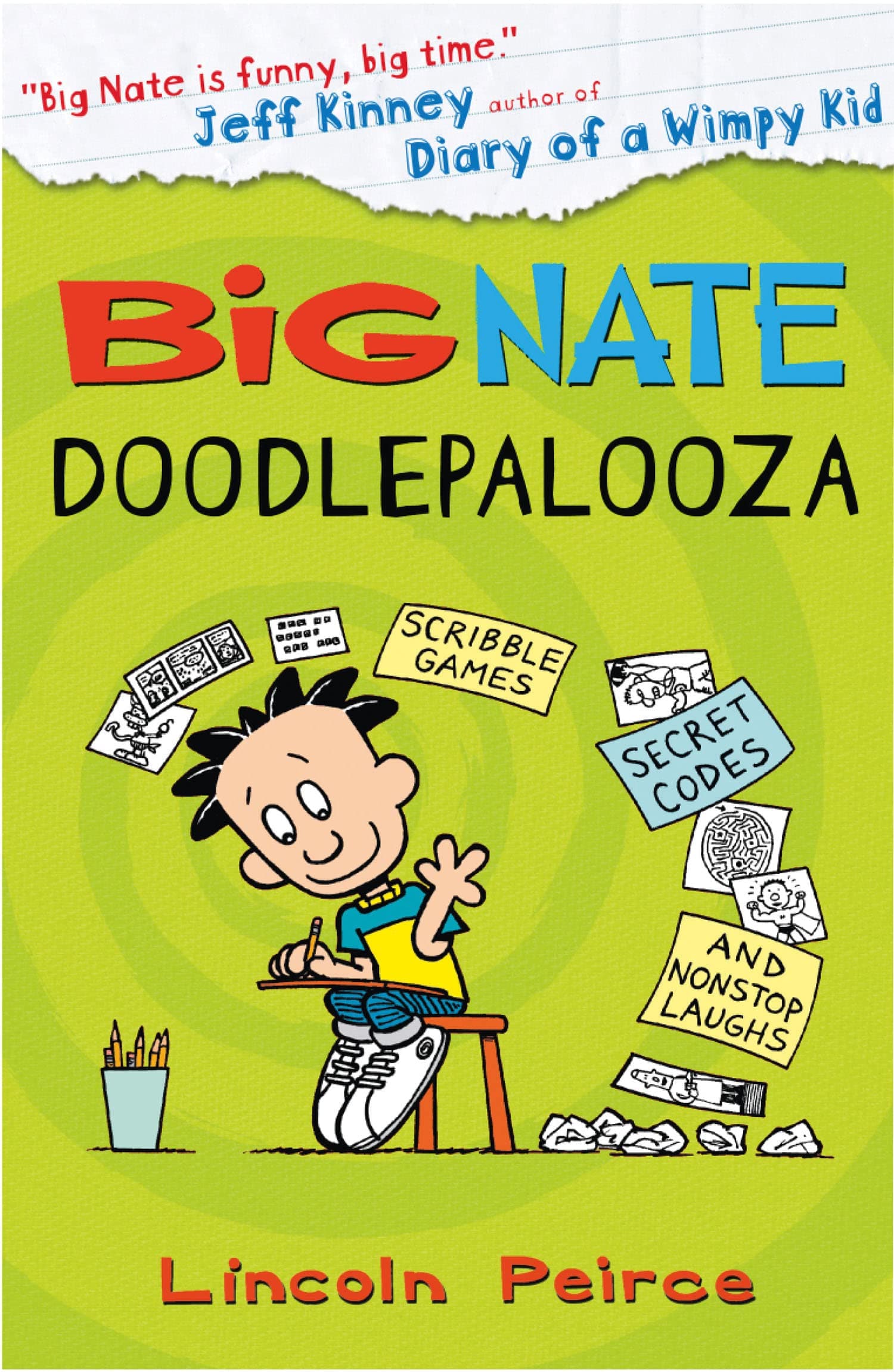 Big Nate Doodlepalooza: The Ultimate Children's Activity Book for Hours of Creative Fun
