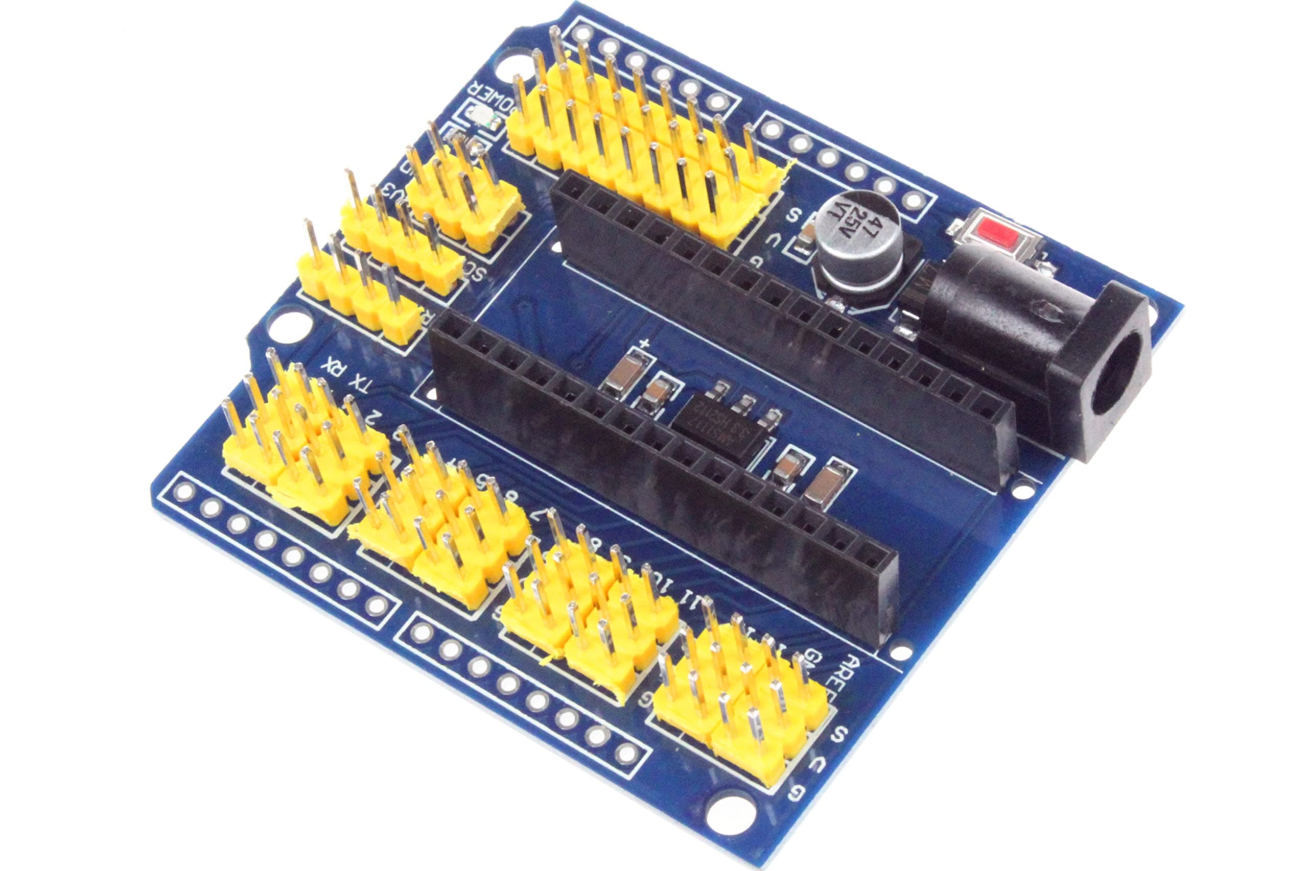 I O Expansion Sensor Shield Module for UNO R3 Nano V3.0 Nano Pro - Color Version