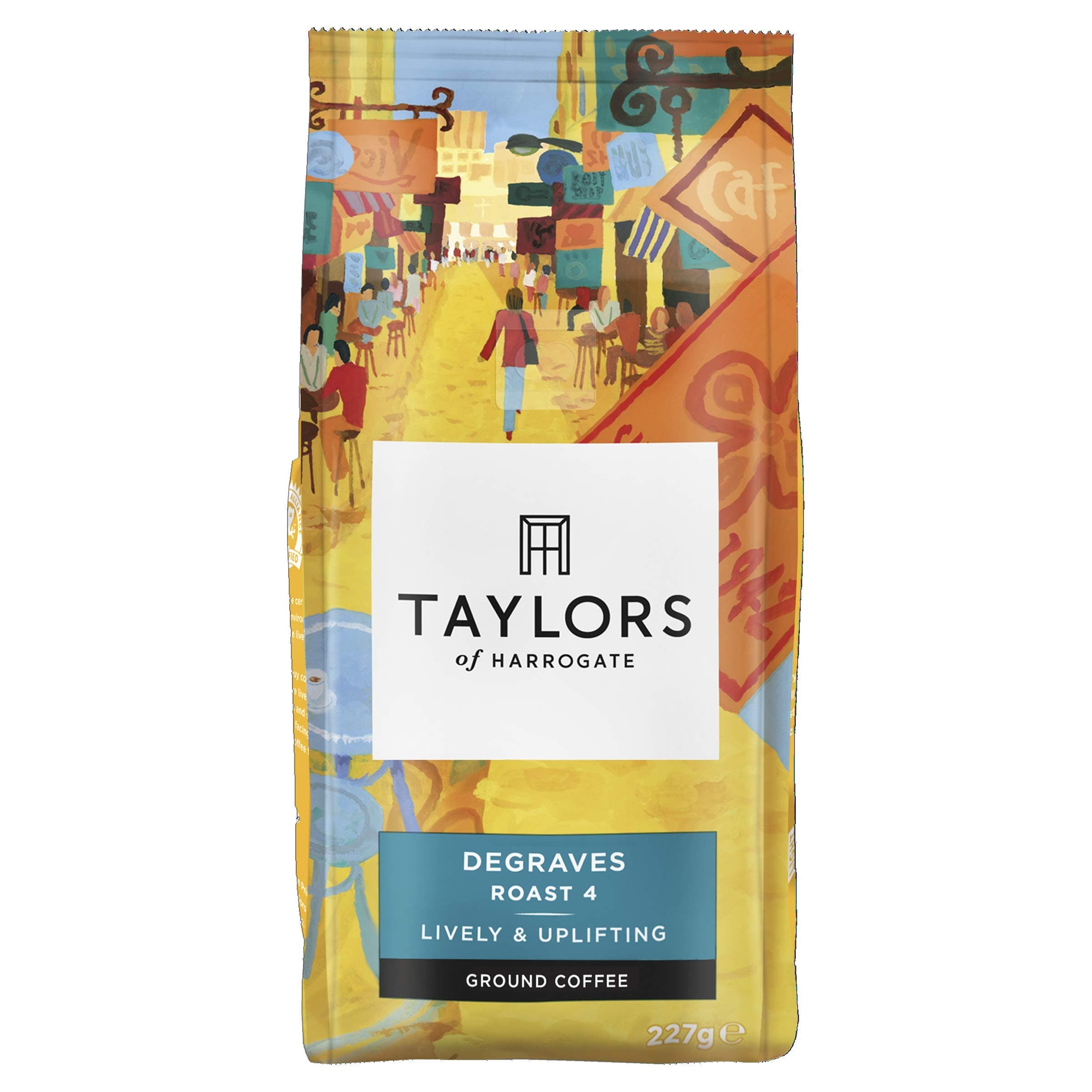 Taylors of Harrogate Degraves Ground Coffee, 227 g
