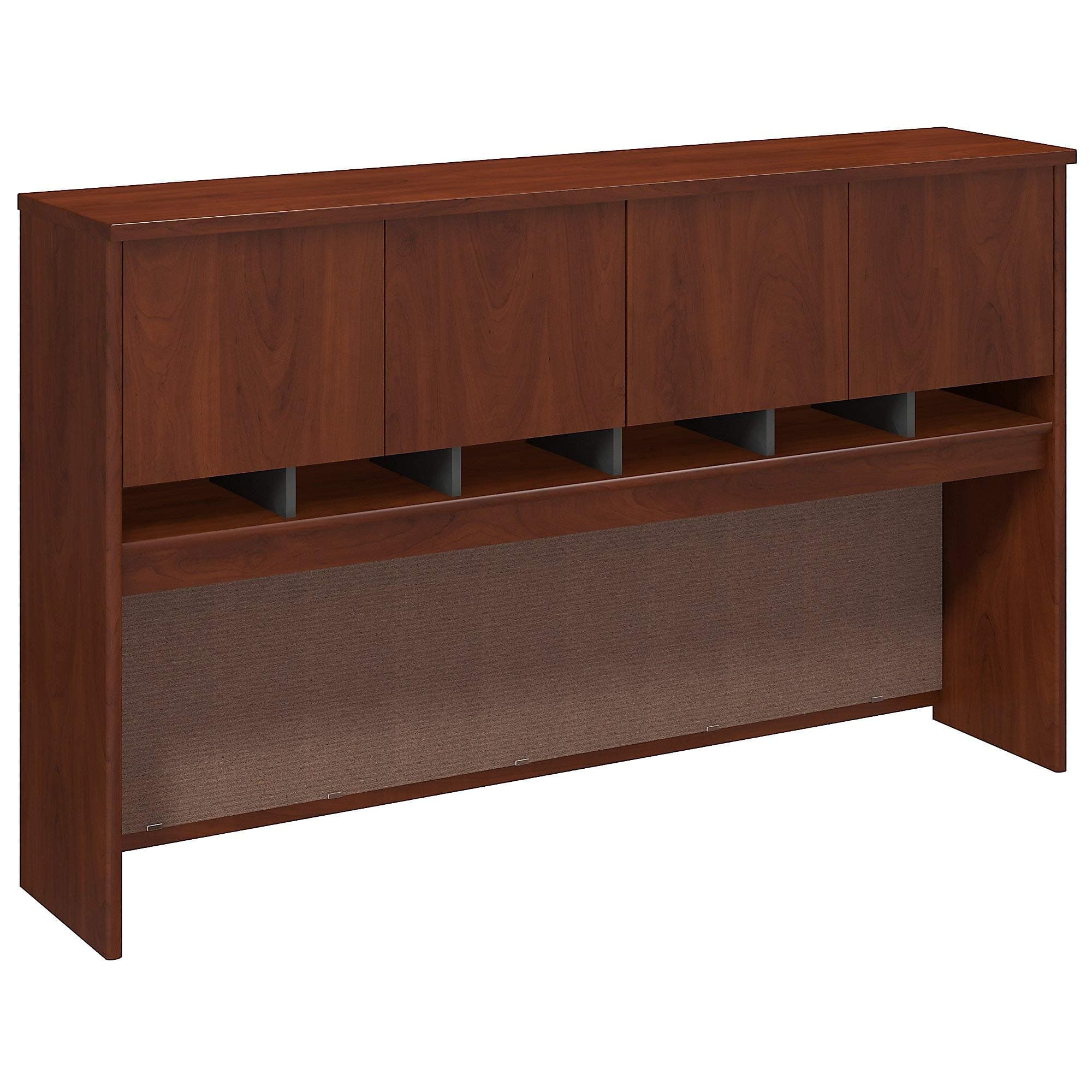 Bush Business Furniture Series C 72W 4 Door Hutch in Hansen Cherry