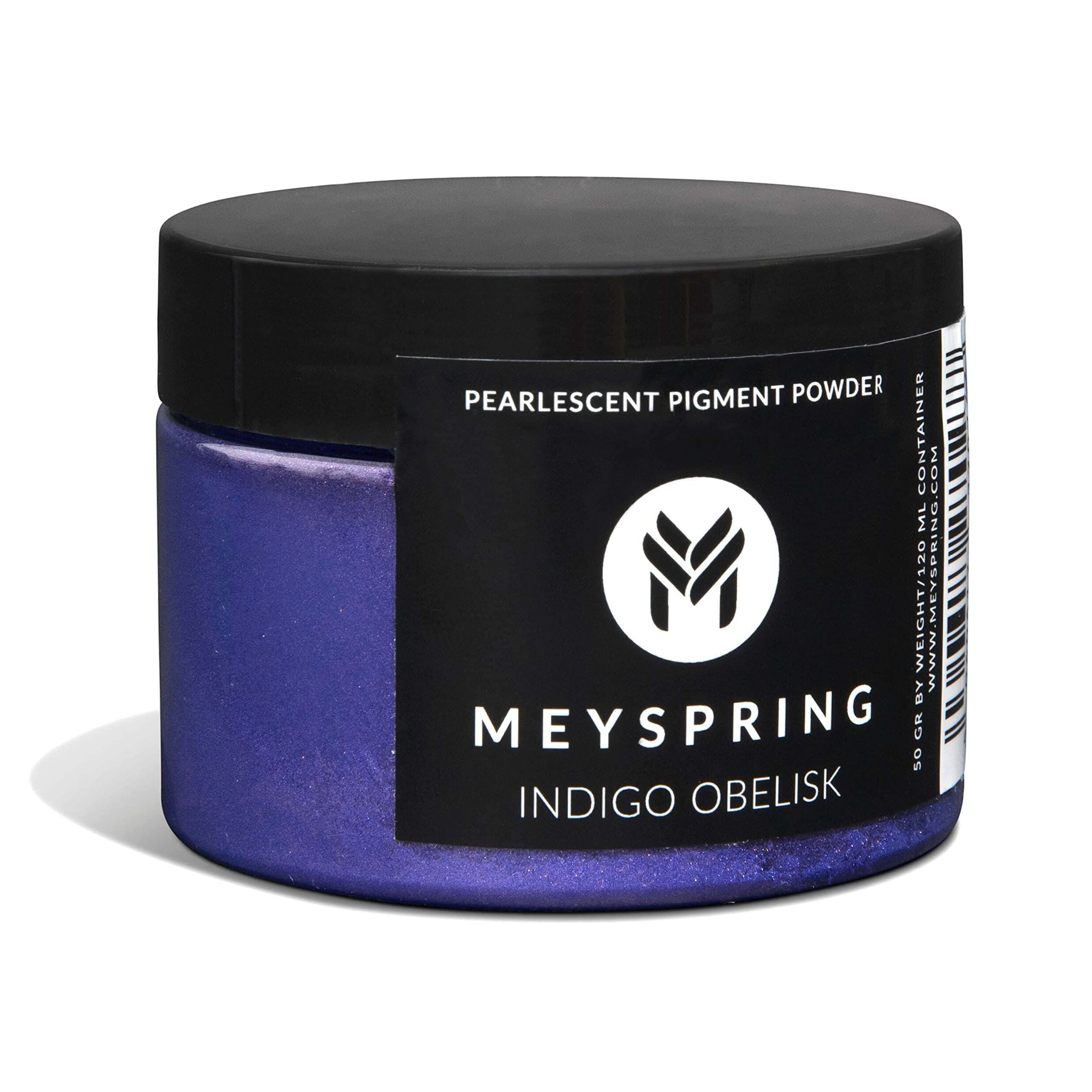 MEYSPRING Indigo Obelisk - Two Tone Purple Mica Powder for Epoxy Resin - Color Pigment Powder - Color Shifting Pigment - Violet Mica Cosmetic Grade - Purple Resin Dye