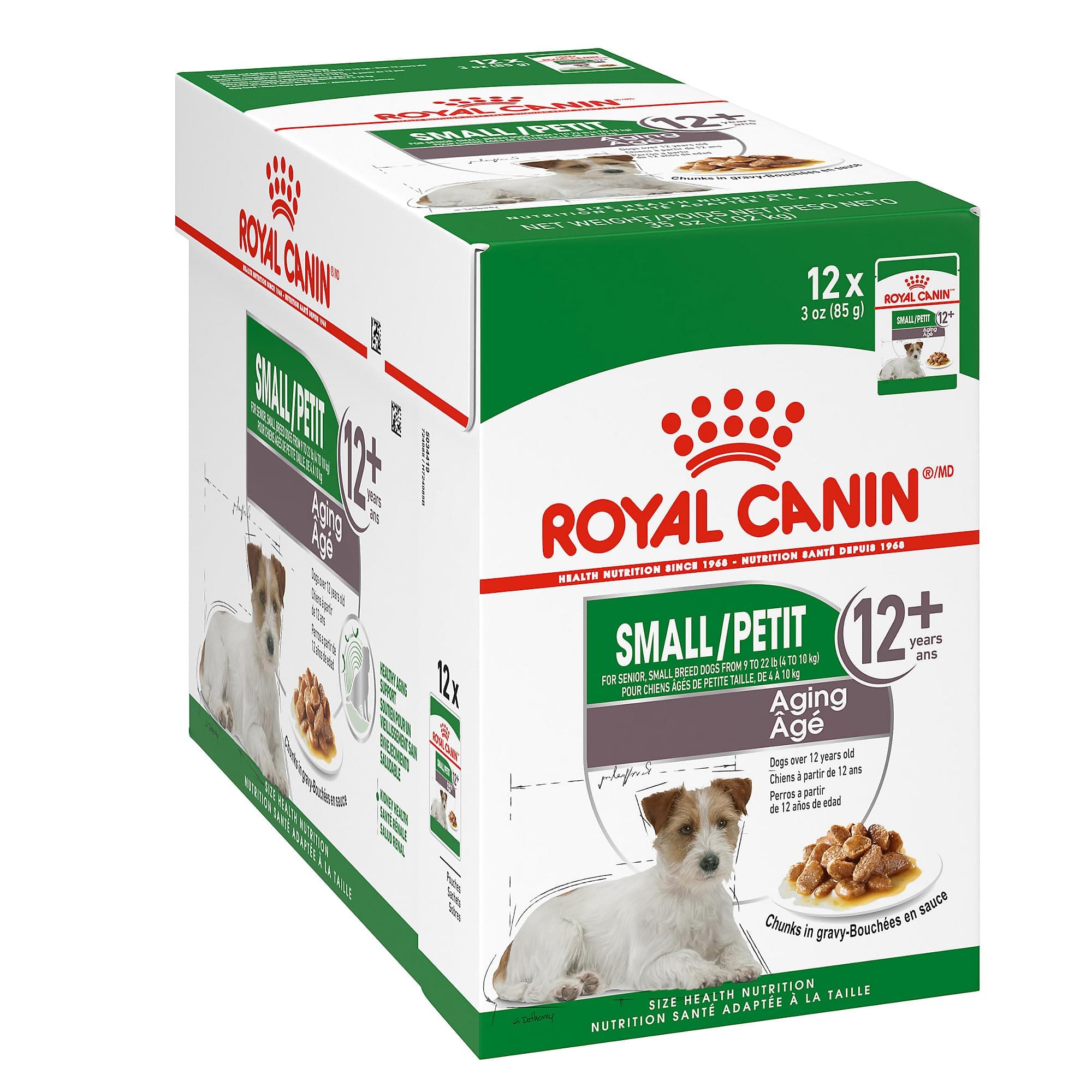 Royal Canin Small Aging Wet Dog Food, 3 oz pouch (12-count)