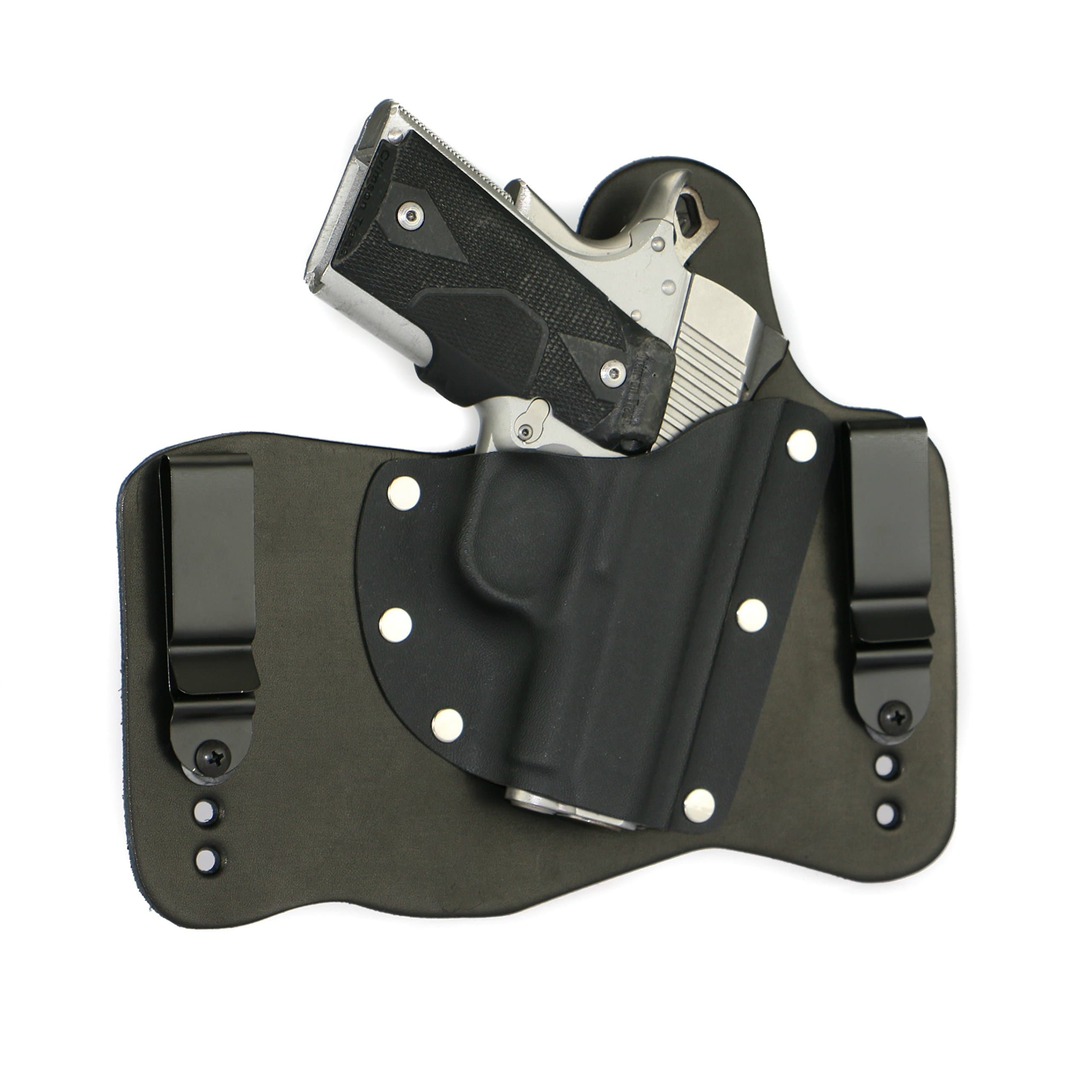 FoxX Holsters Kimber 1911 Pro Carry II, Pro TLE II in The Waistband Hybrid Holster Tuckable, Concealed Carry Gun Holster
