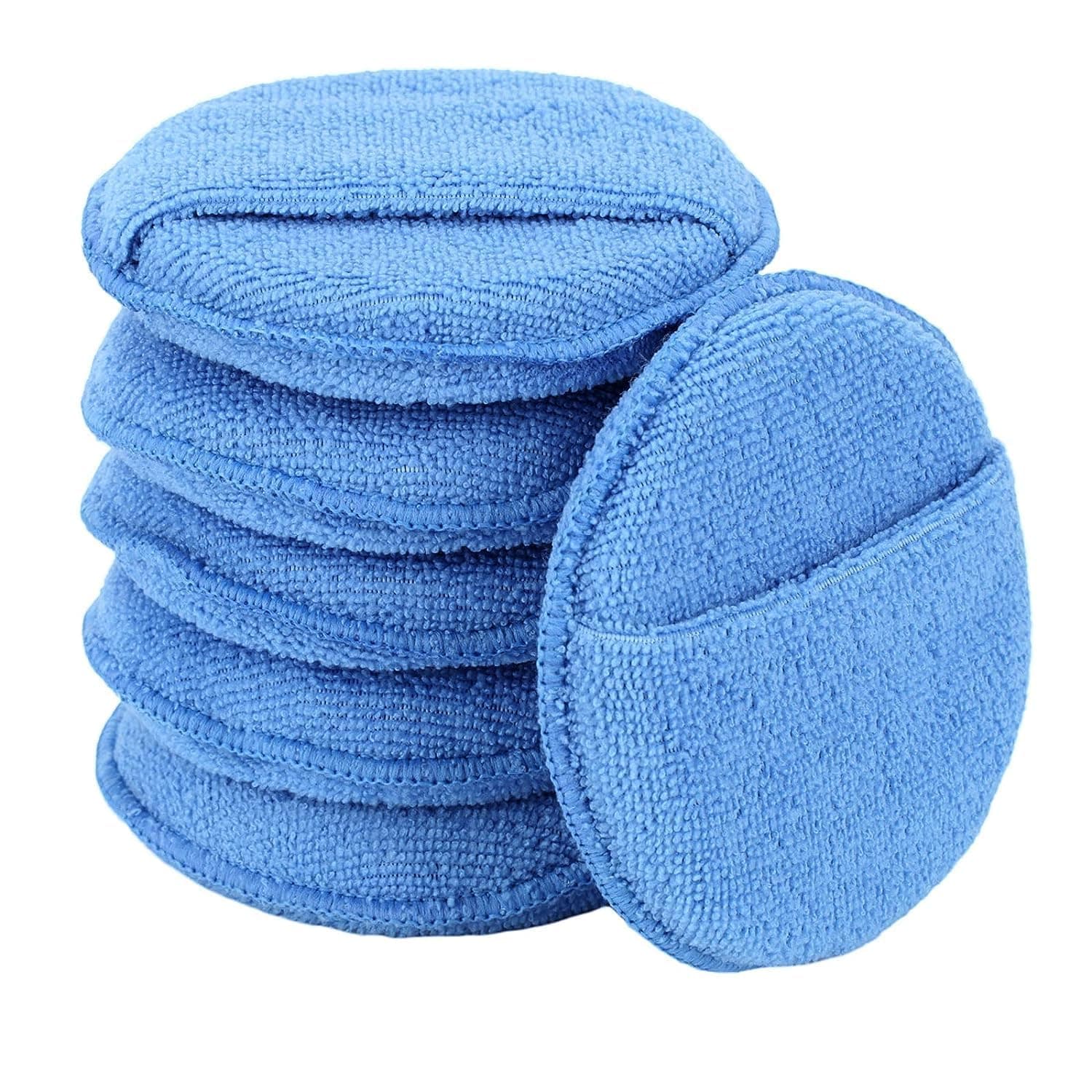 Finger Wax Applicator Pads - Blue