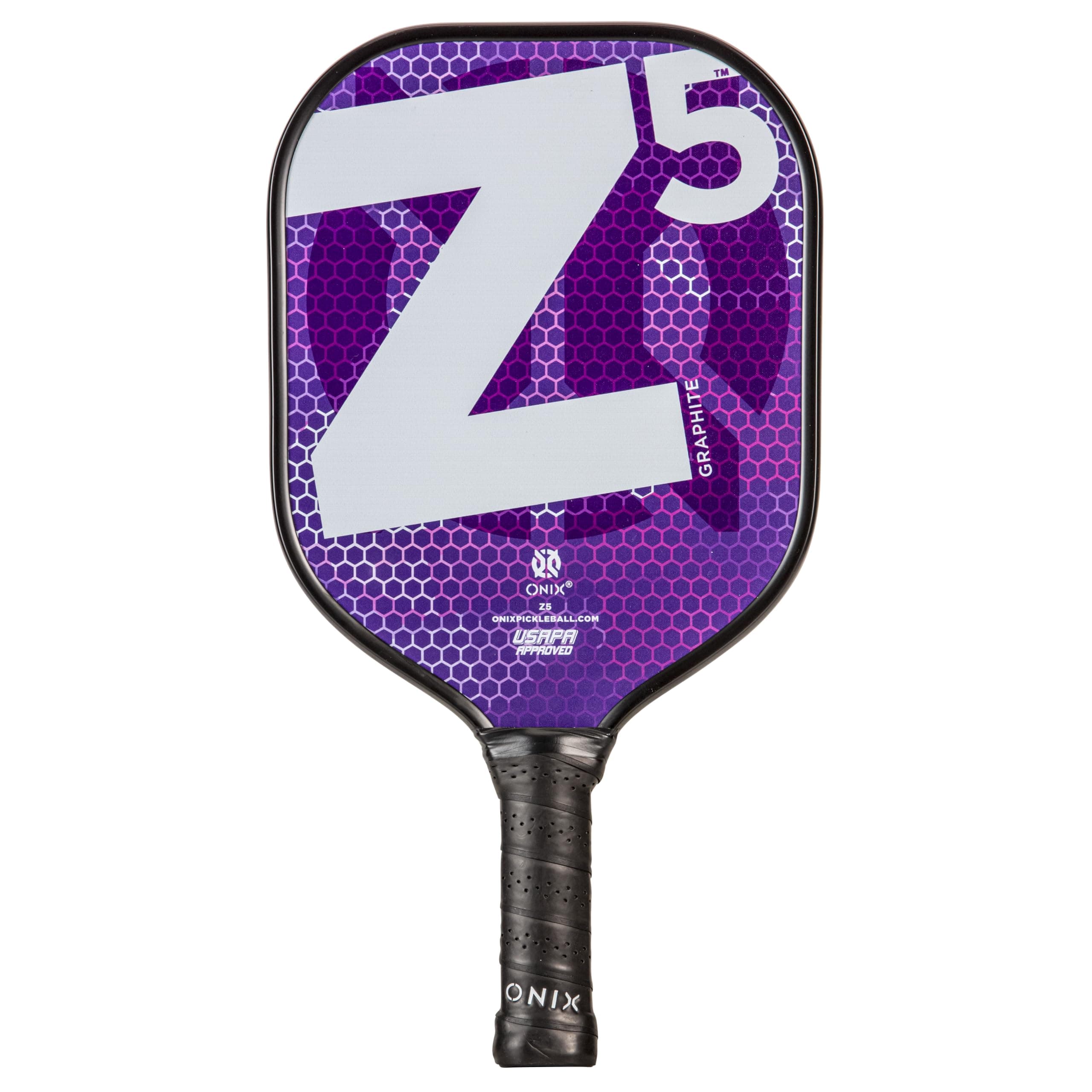 Graphite Z5 Graphite Carbon Fiber Pickleball Paddle With Cushion Comfort Grip - USA Pickleball Approved
