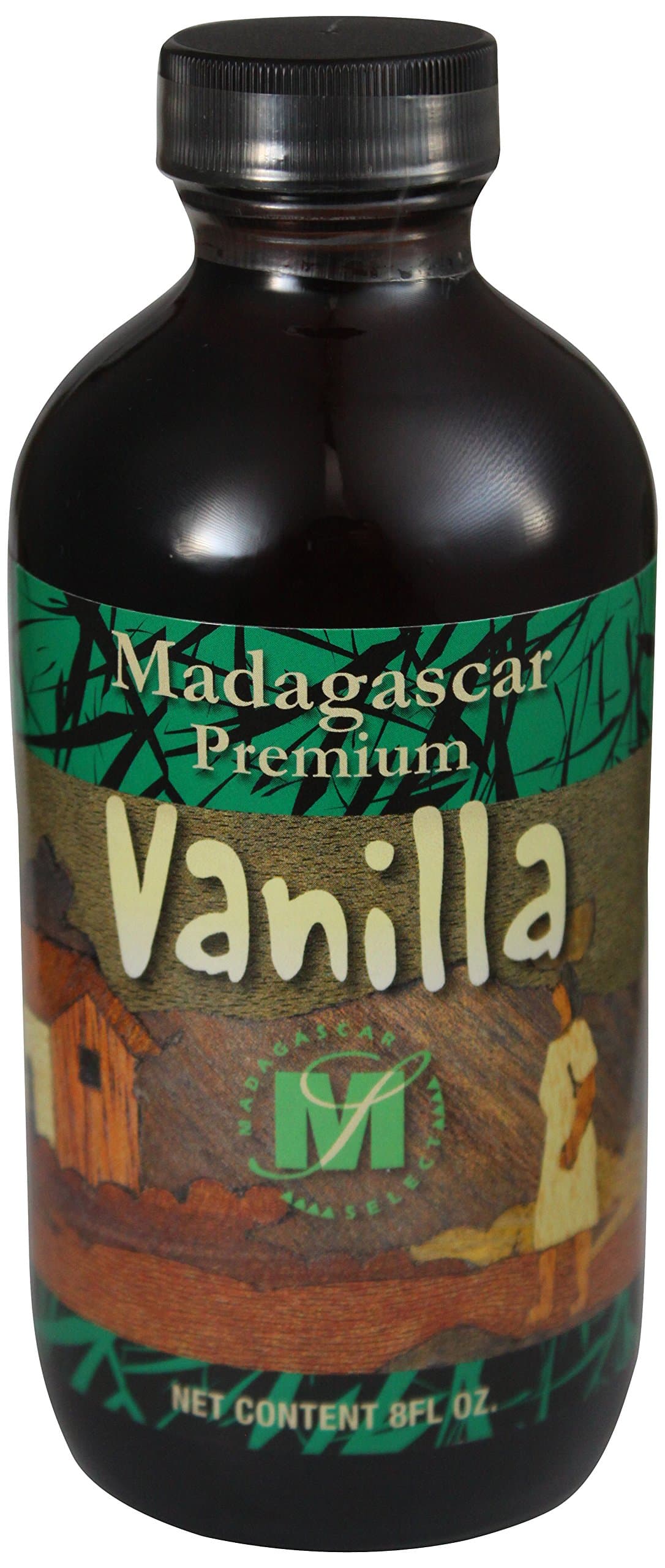 Lemur International Madagascar Premium Extract, Vanilla, 8 Fluid Ounce (Pack of 12)
