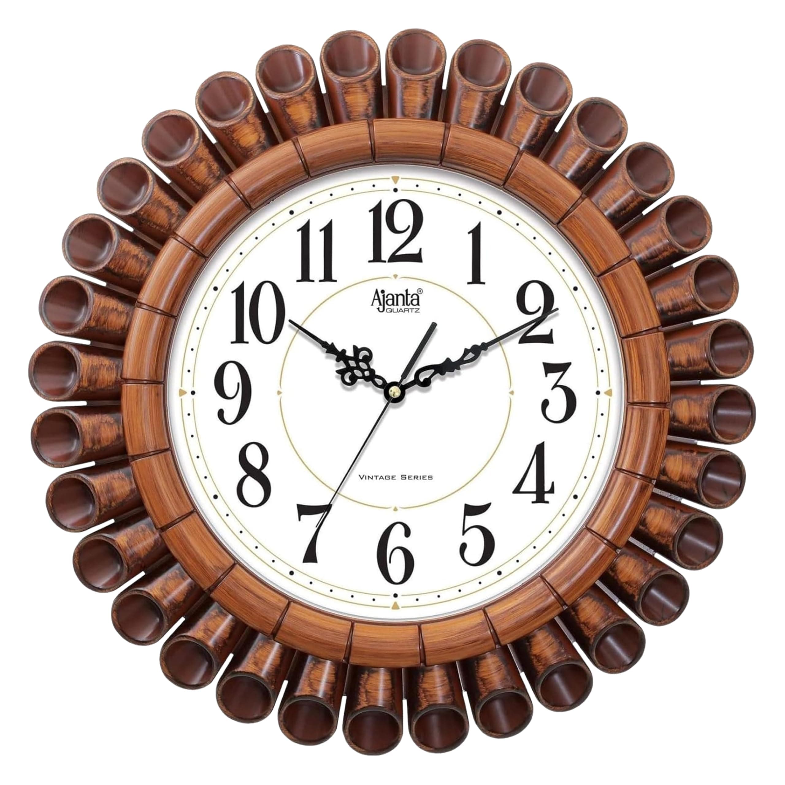 Wall Clock 15.7 Inches Vintage Wall Clock for Bedroom, Hall, Office and Drawing Room