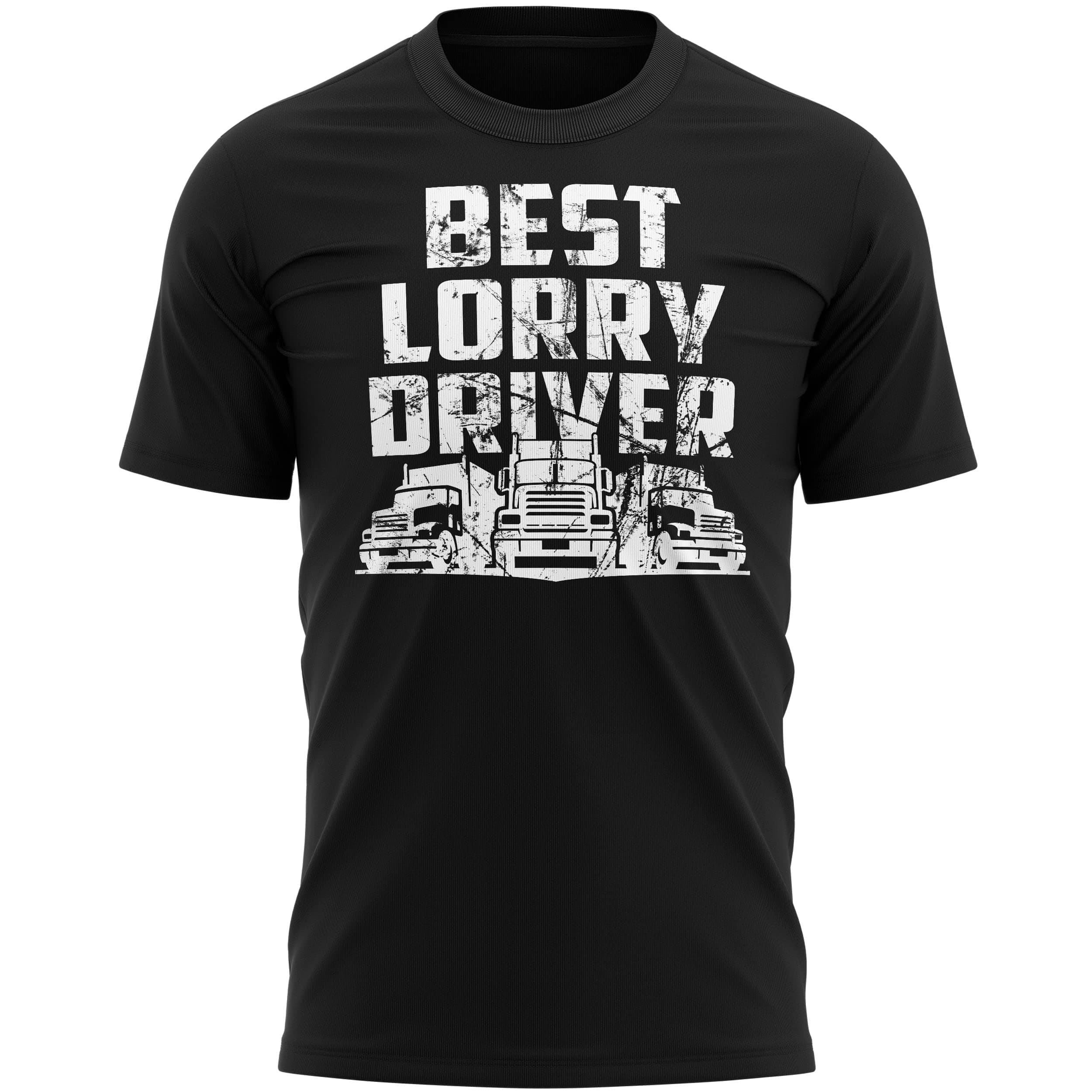 Best Lorry Driver T Shirt, Trucker Gifts for Dad, Birthday Gifts for Lorry HGV Drivers, Funny Mens Truck Tee