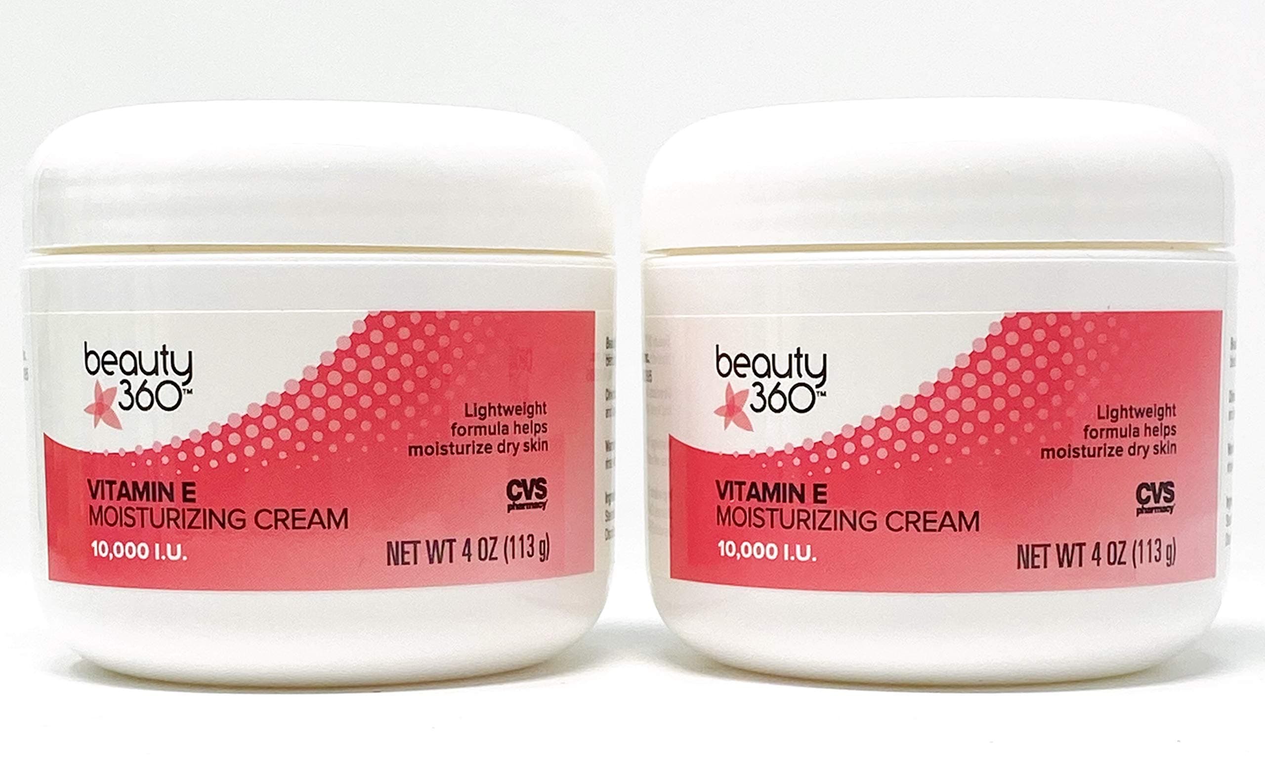 CVS Beauty 360 Vitamin E Moisturizing Cream 4 Oz (2 Pack)