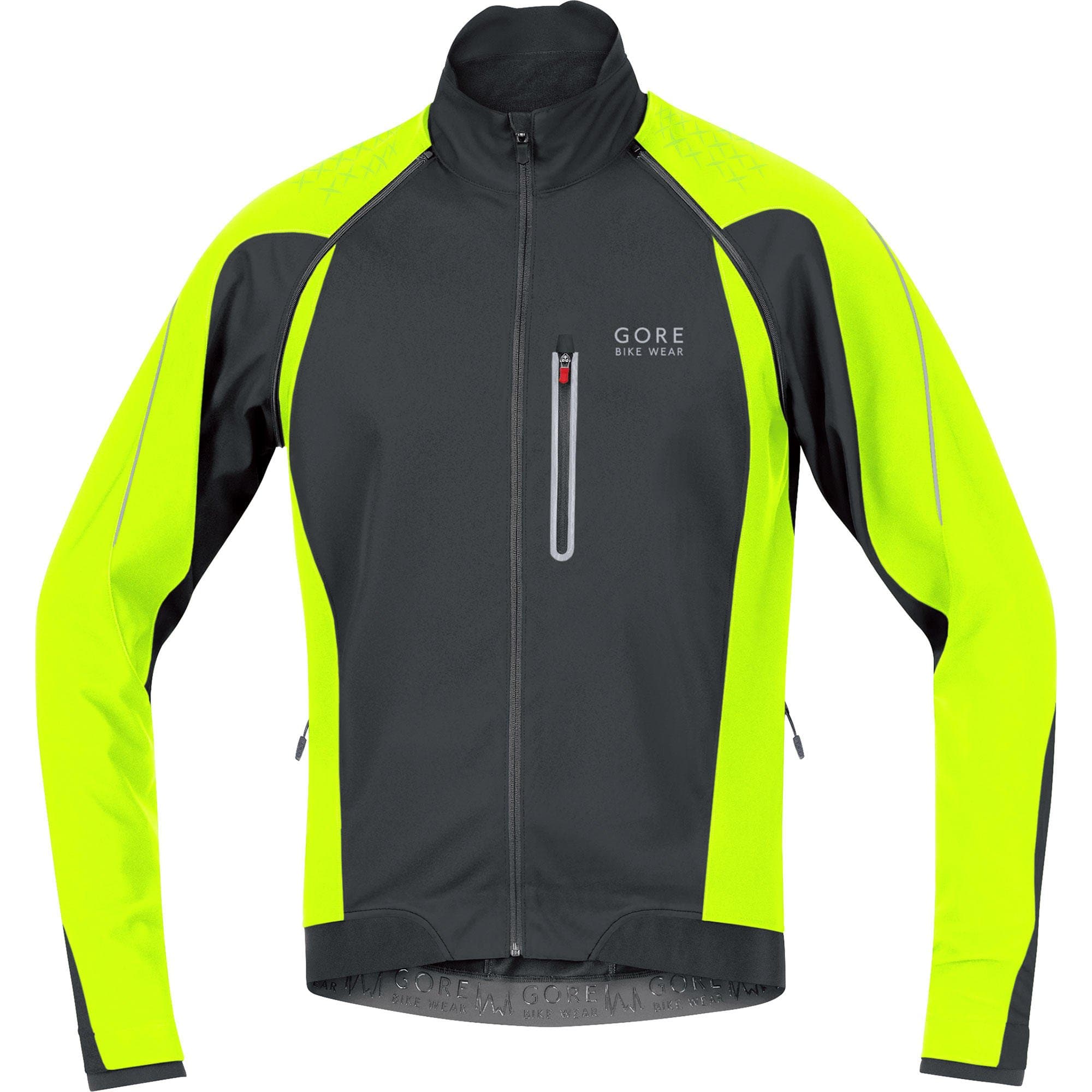 Gore Bike Wear Men's Alp-X 2.0 Soft Shell Zip-Off Jacket, Fresh Green/Black, Small