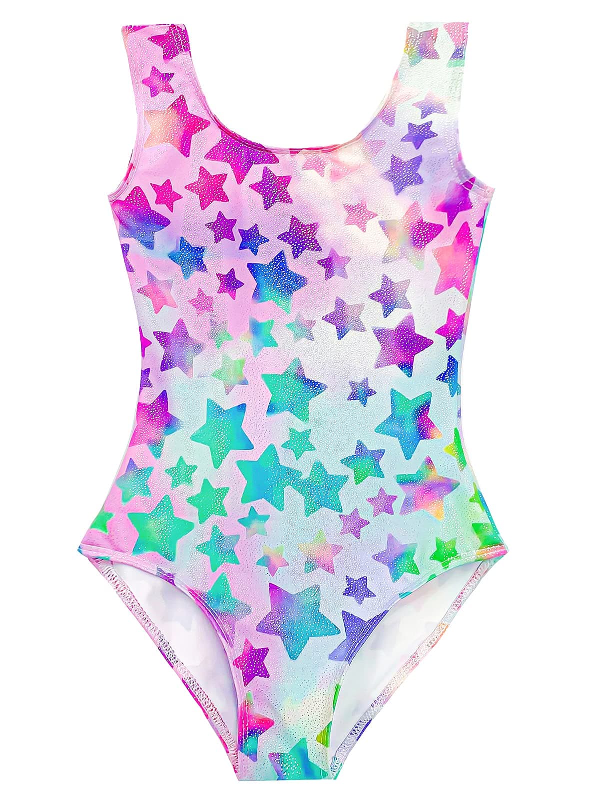 TENVDAToddler Girls Cute Gymnastics Skirted Leotards One-Piece Unicorn Floral Sparkly Dance Ballet Tutu Dress for Kids 2-9T