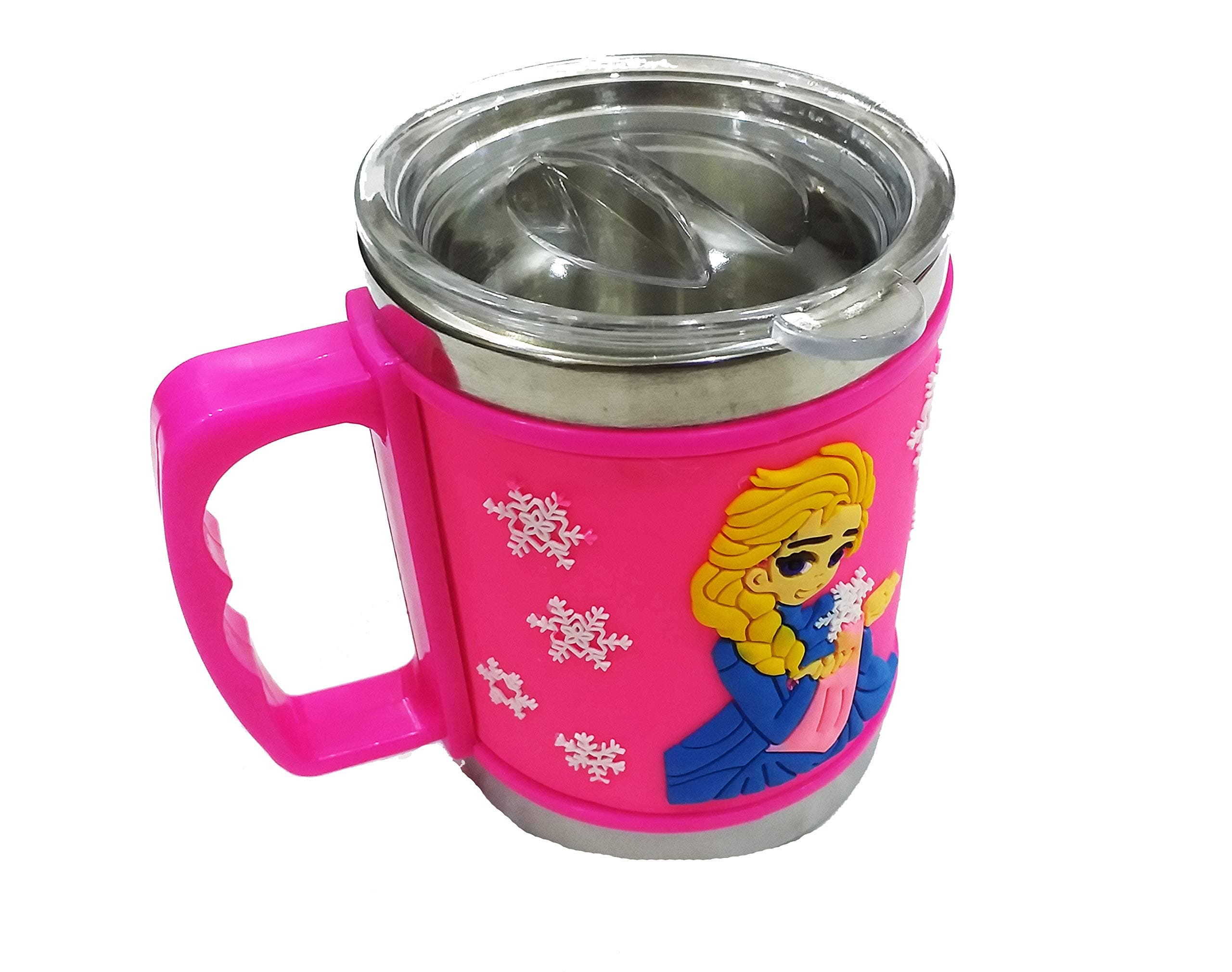 5D Rubberised Stainless Steel Coffee Tea Mug for Kids