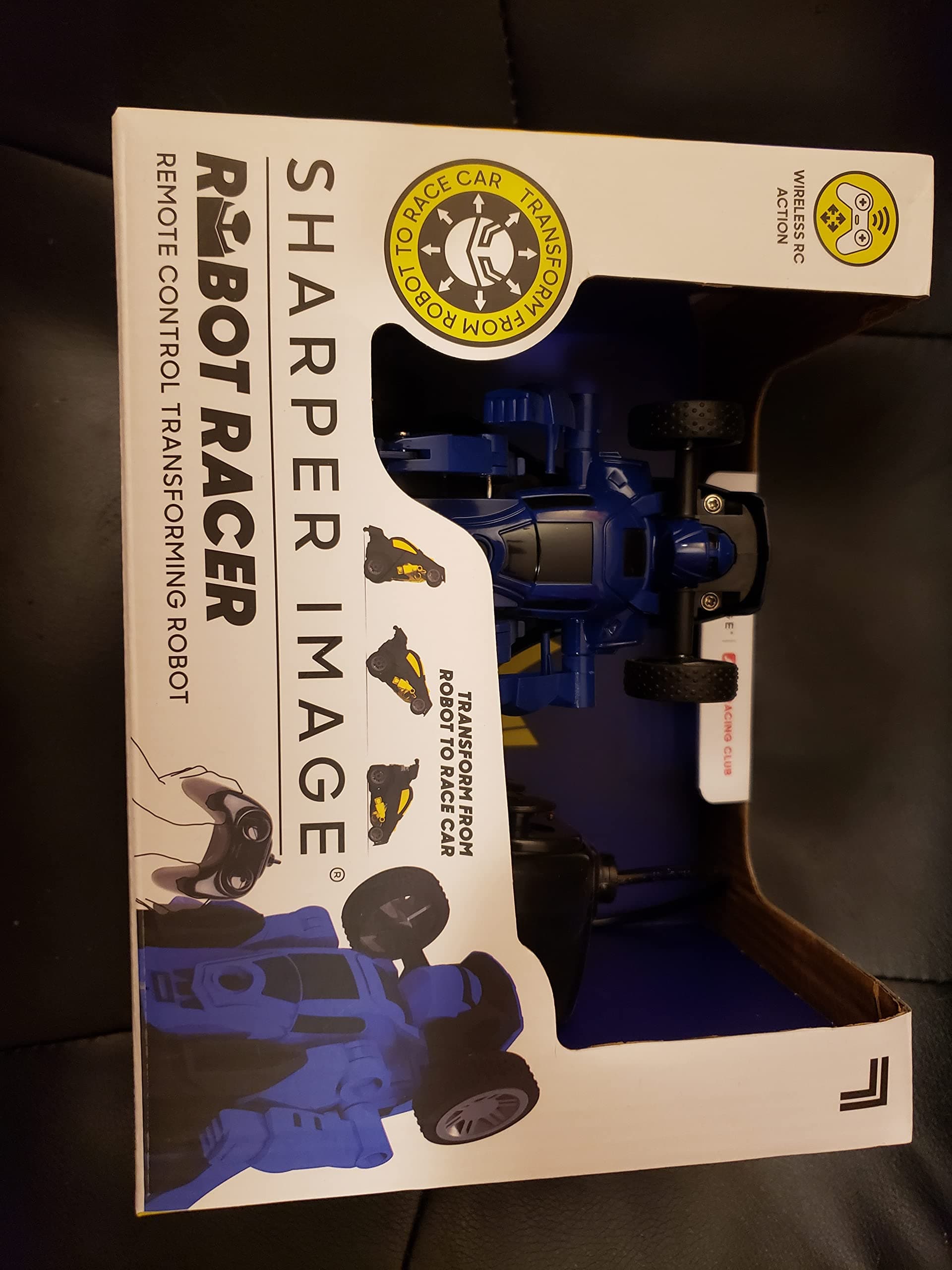 Sharper Image Robot Racer Remote Control Transforming Robot