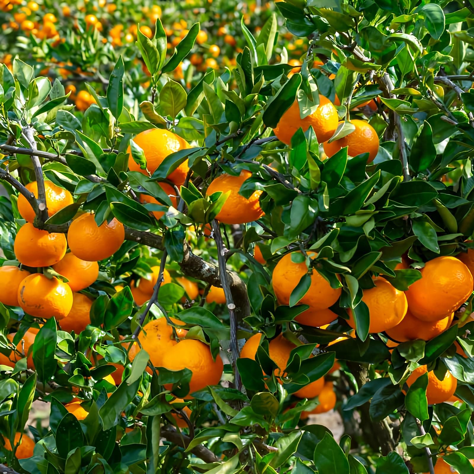 Live Satsuma Tree Plant, Satsuma Mandarin Trees Plant Live in Pot, 2 to 3 Feet Tall Live Mandarin Tree Plant, Mandarin Orange Trees Live for Outdoor Garden, No Ship to CA