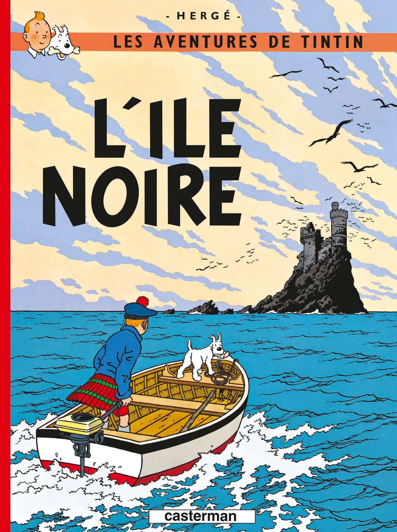 L'ile noire (Les Adventures de Tintin) Hardcover – 3 July 1998
