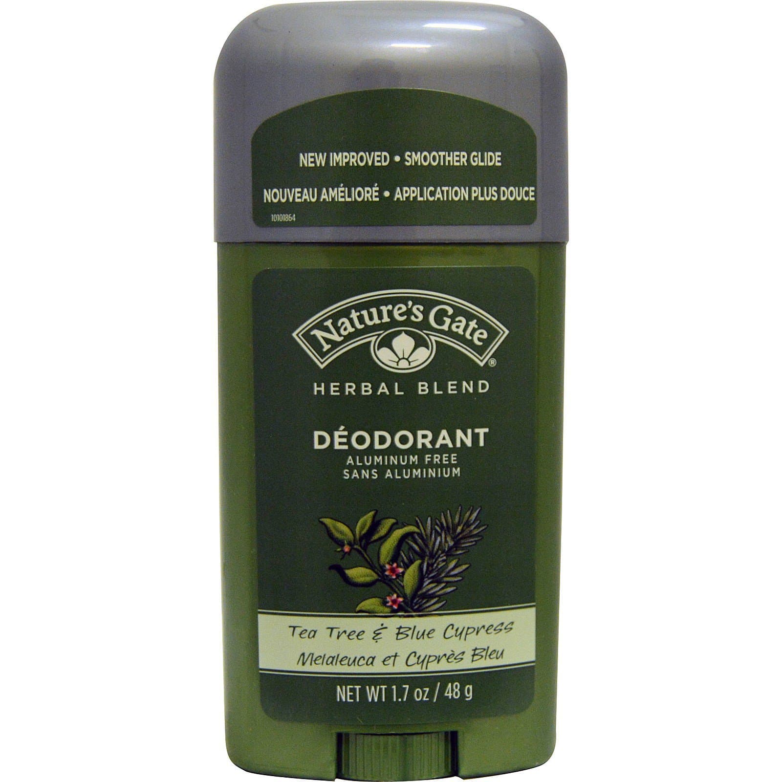 Nature's Gate Deodorant, Tea Tree & Blue Cypress, 1.7 Ounce