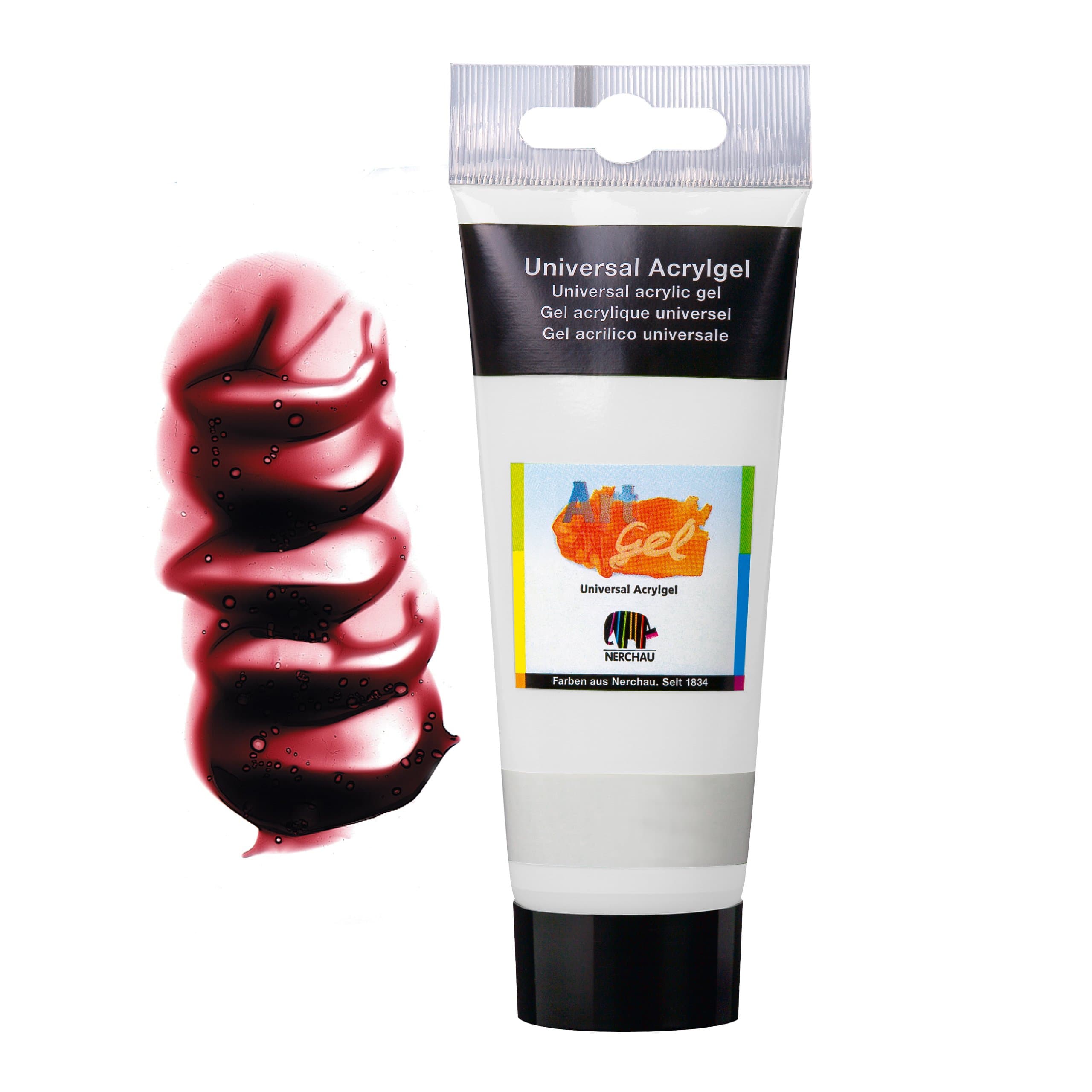 Nerchau 291223 Art Gel 100 ml, bordeaux
